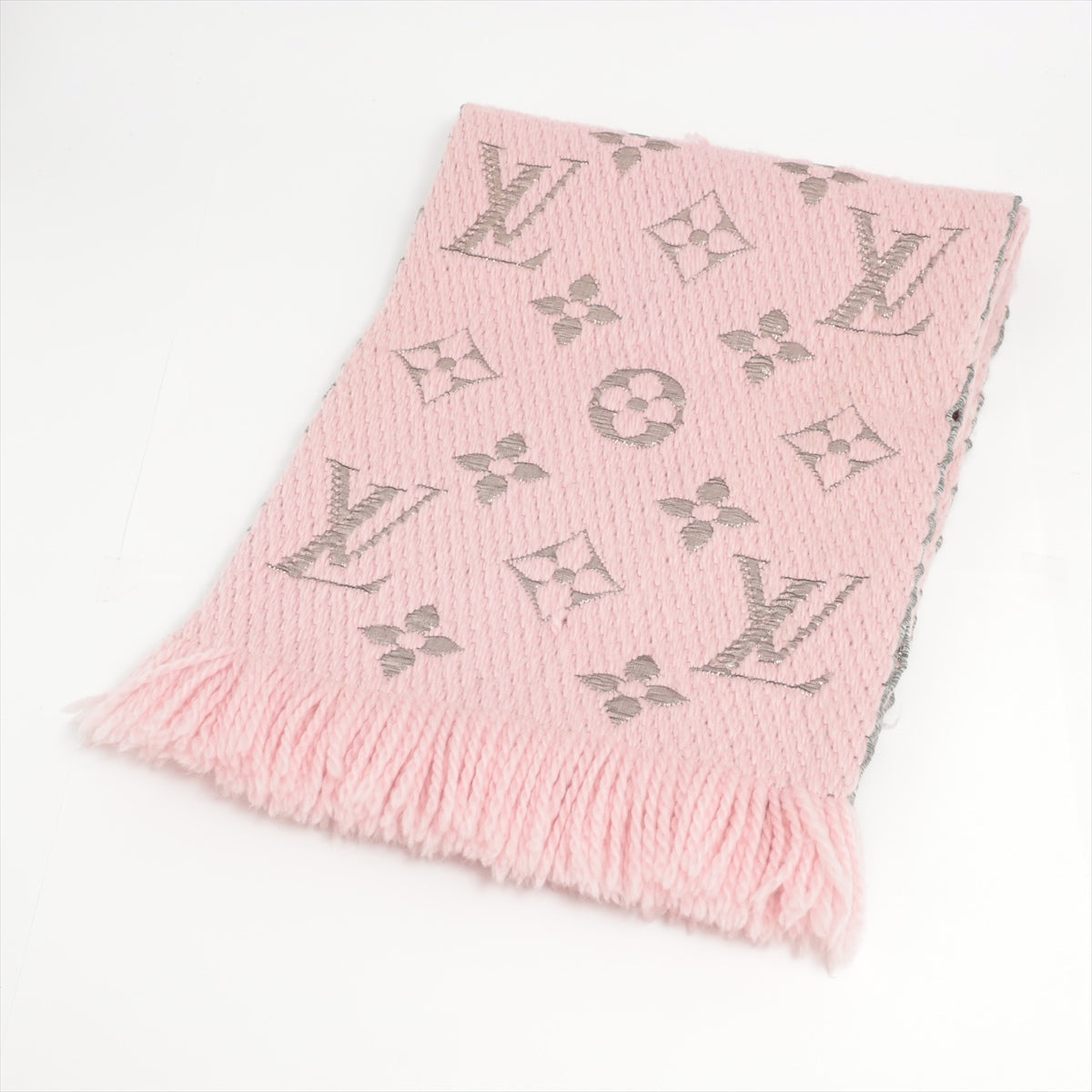 Louis Vuitton Echarpe Logomania Scarf Pink