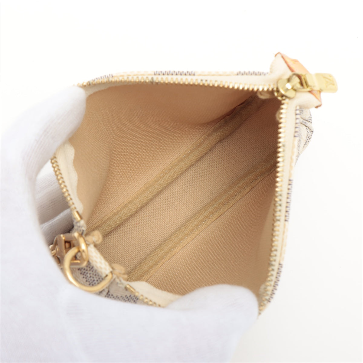 ITEM 3 - Louis Vuitton Mini Pochette Damier Azure