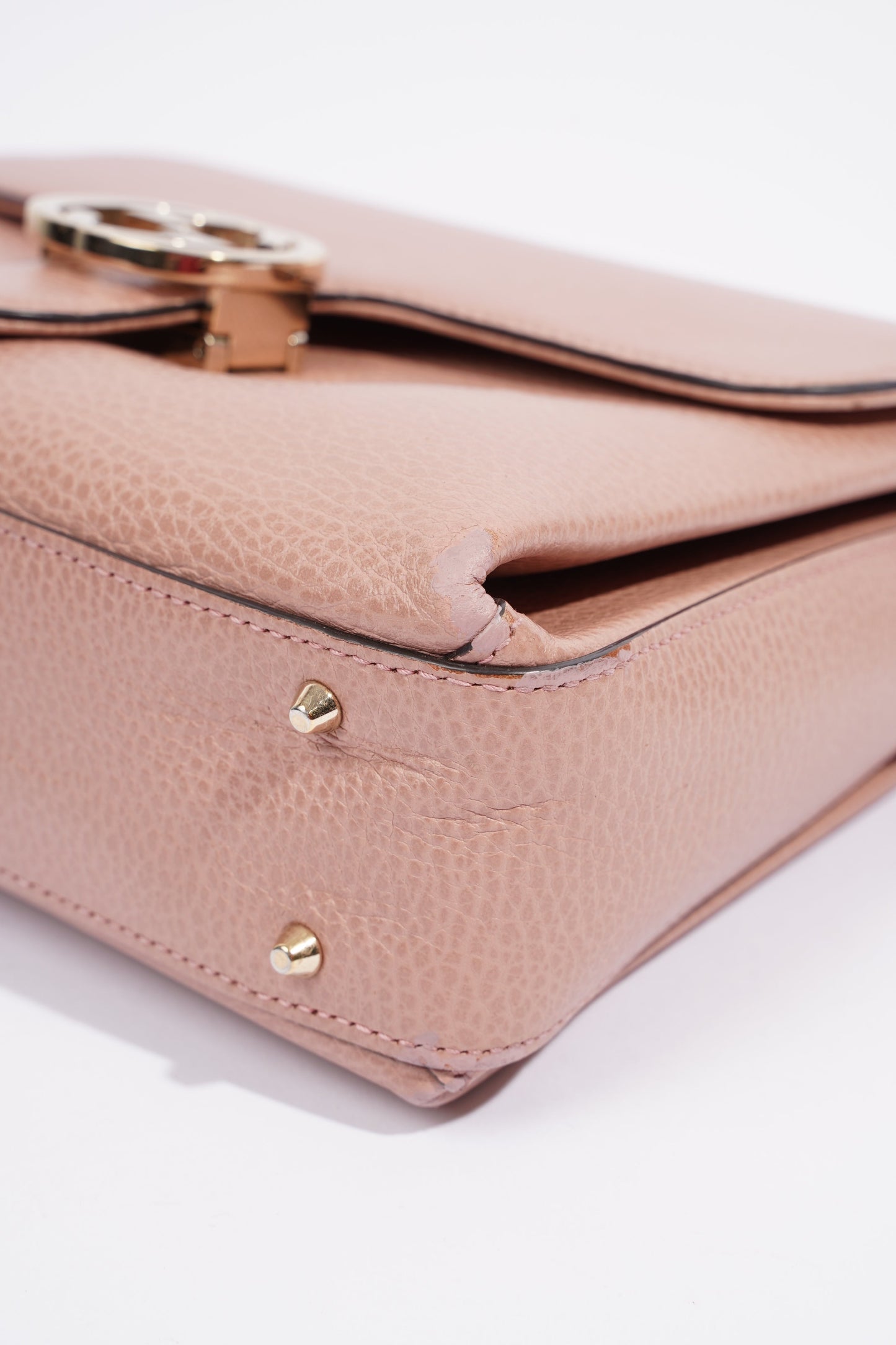 Gucci Interlocking Bag Pink Leather