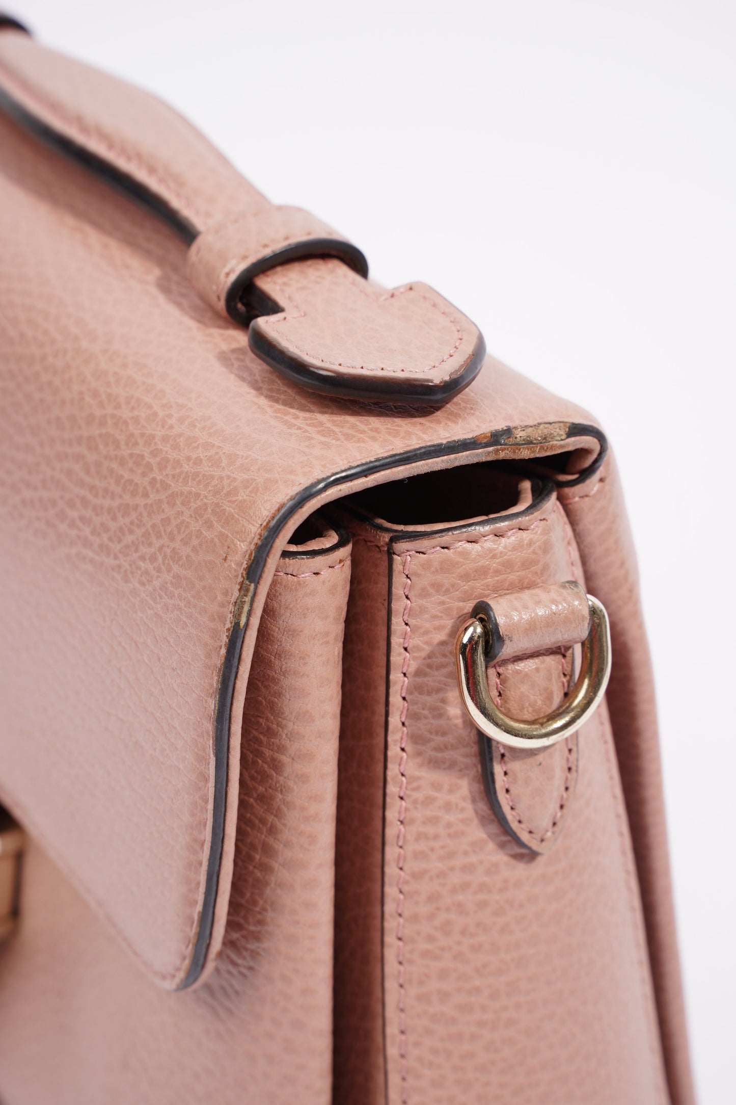 Gucci Interlocking Bag Pink Leather