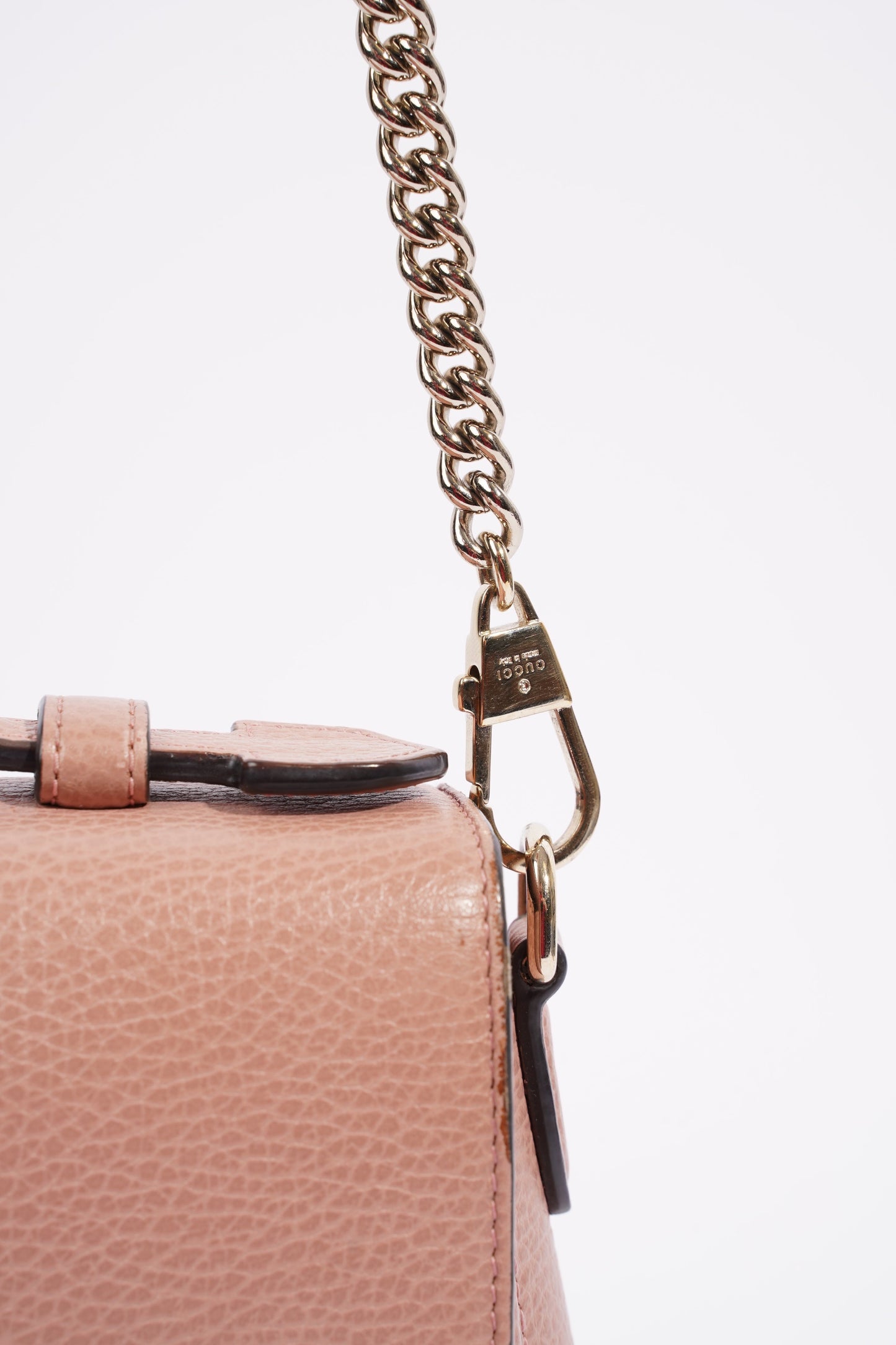 Gucci Interlocking Bag Pink Leather