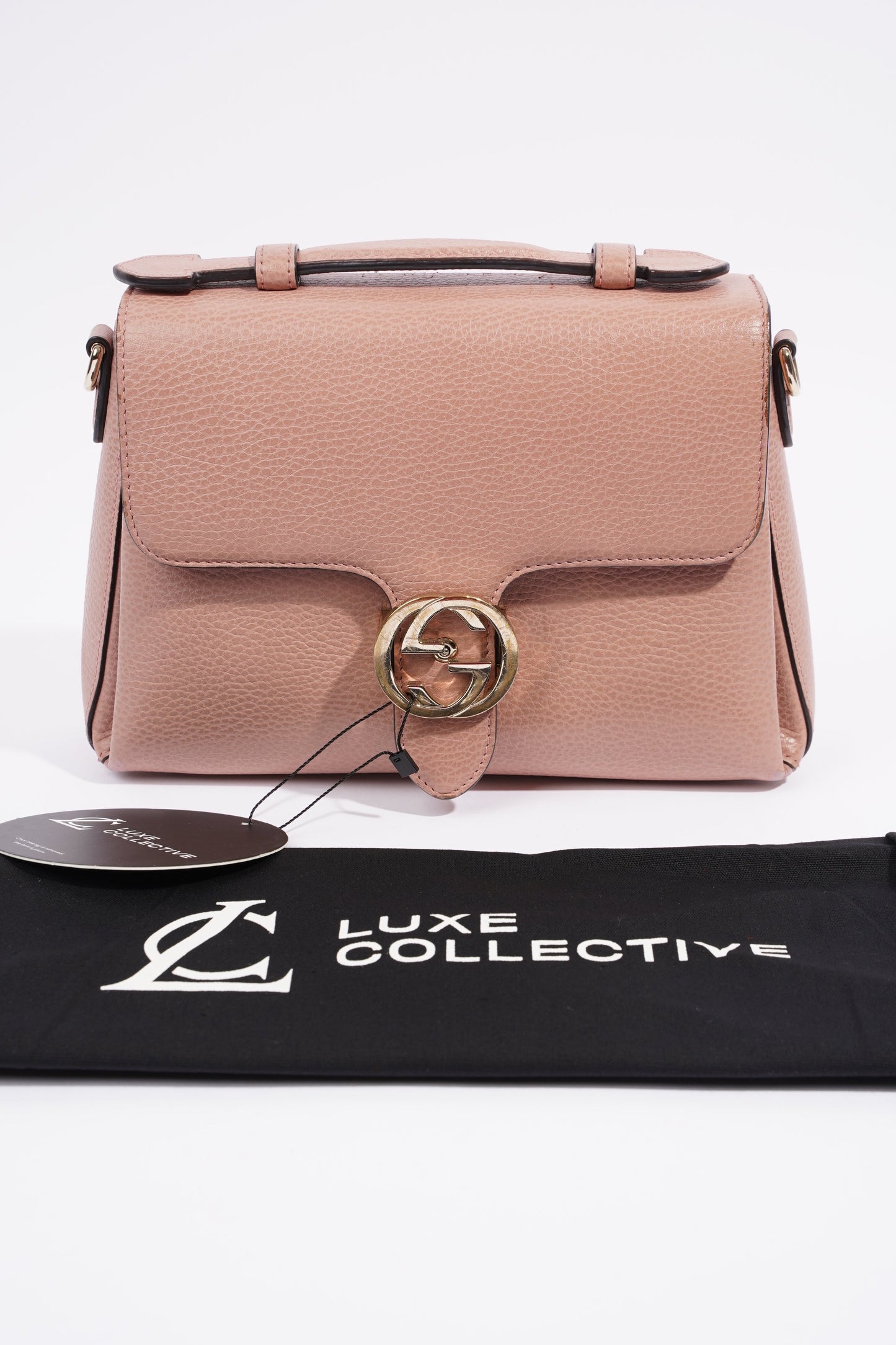 Gucci Interlocking Bag Pink Leather