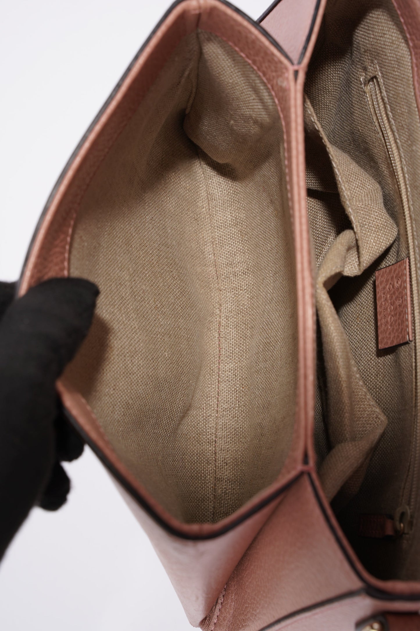 Gucci Interlocking Bag Pink Leather