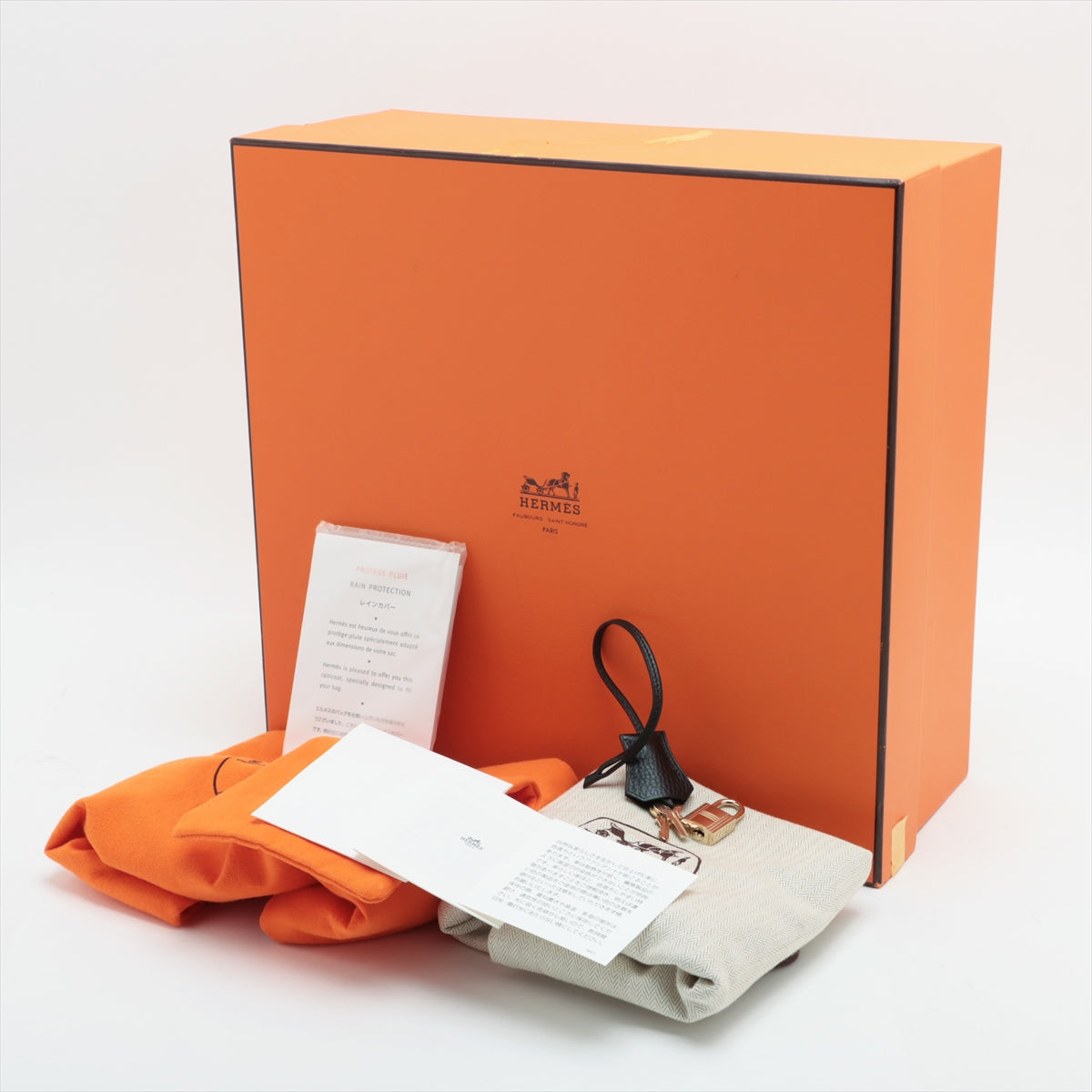 Hermes Birkin 30 Ardennes Black - Stamp E Square
