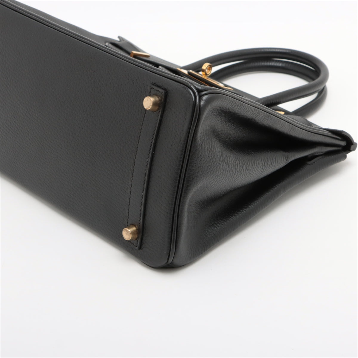 Hermes Birkin 30 Ardennes Black - Stamp E Square