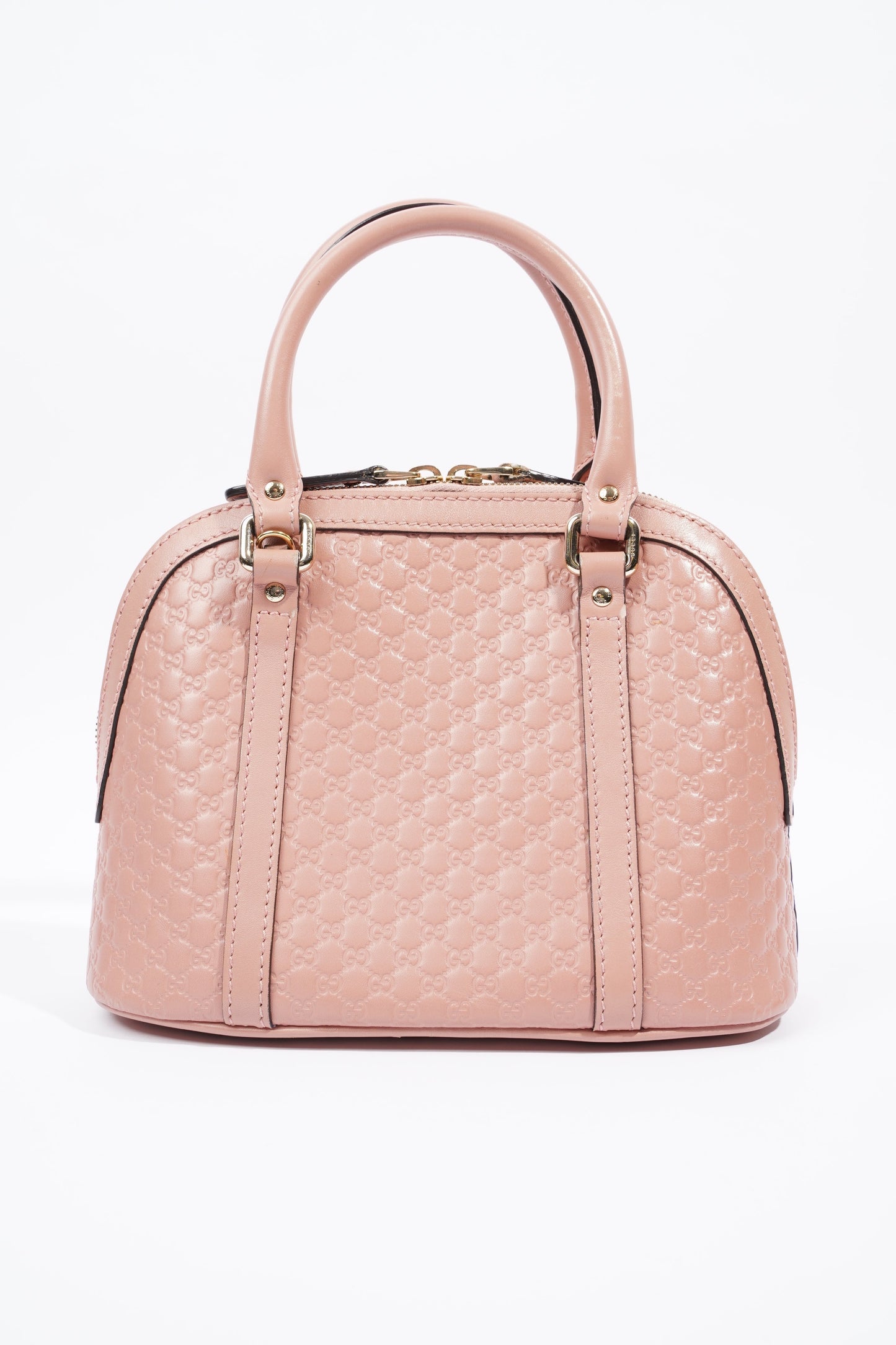 Gucci Dome Bag Pink Leather Small