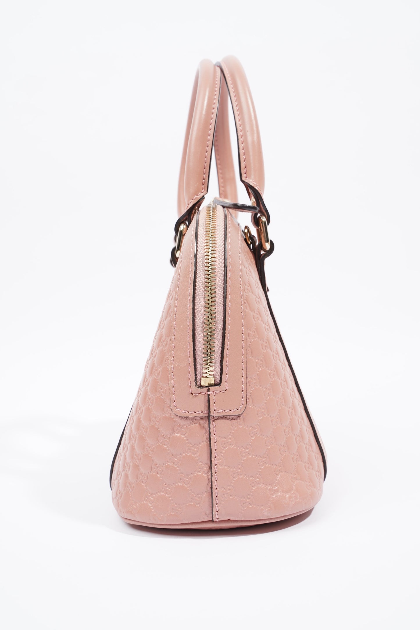 Gucci Dome Bag Pink Leather Small