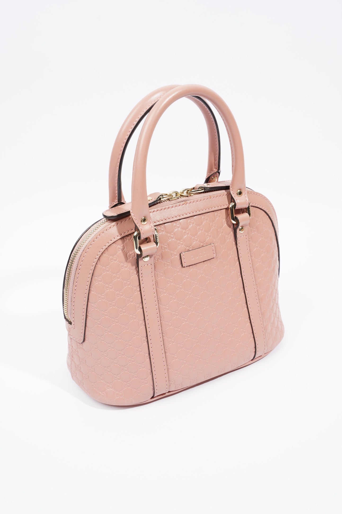 Gucci Dome Bag Pink Leather Small