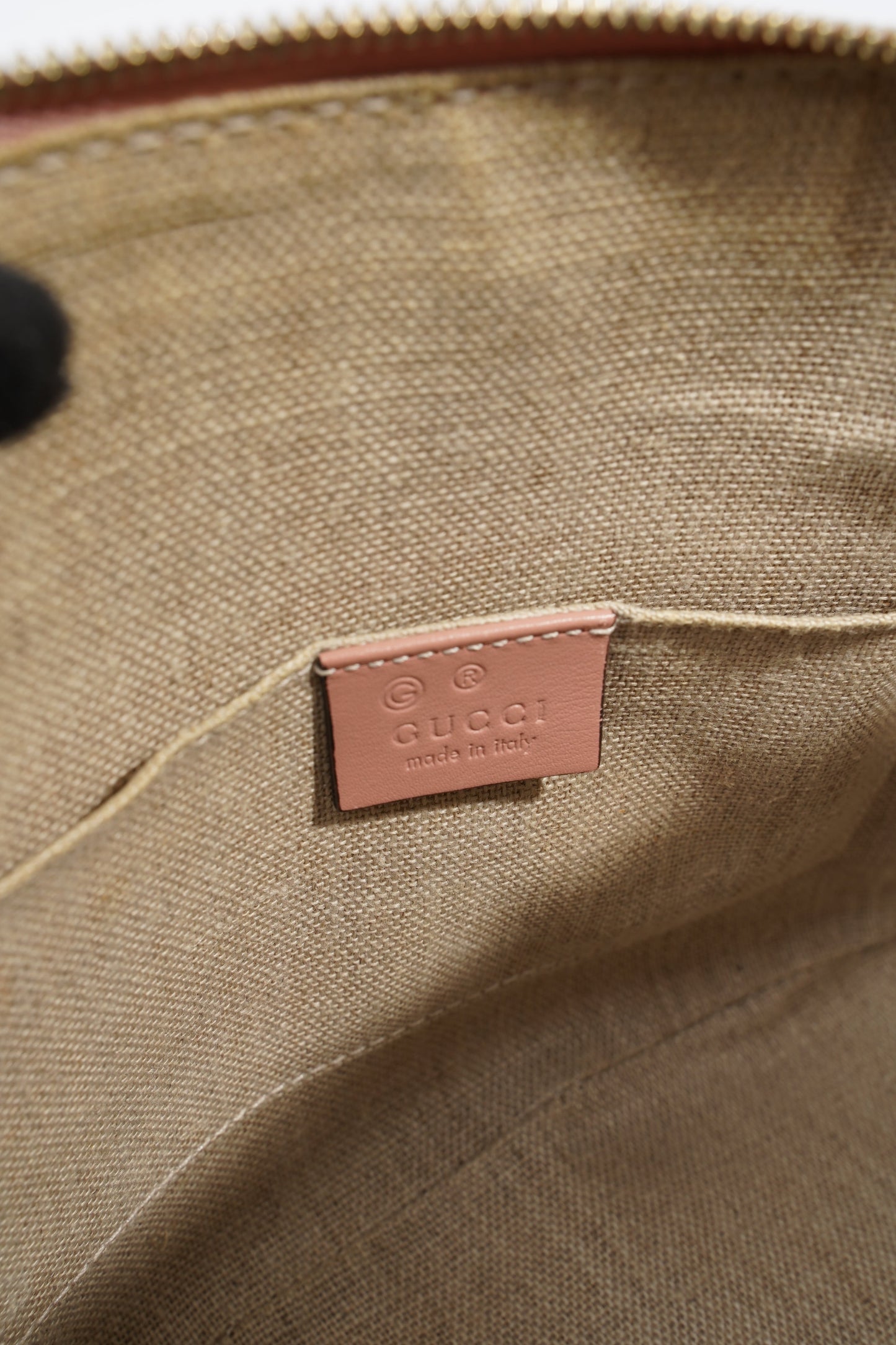 Gucci Dome Bag Pink Leather Small
