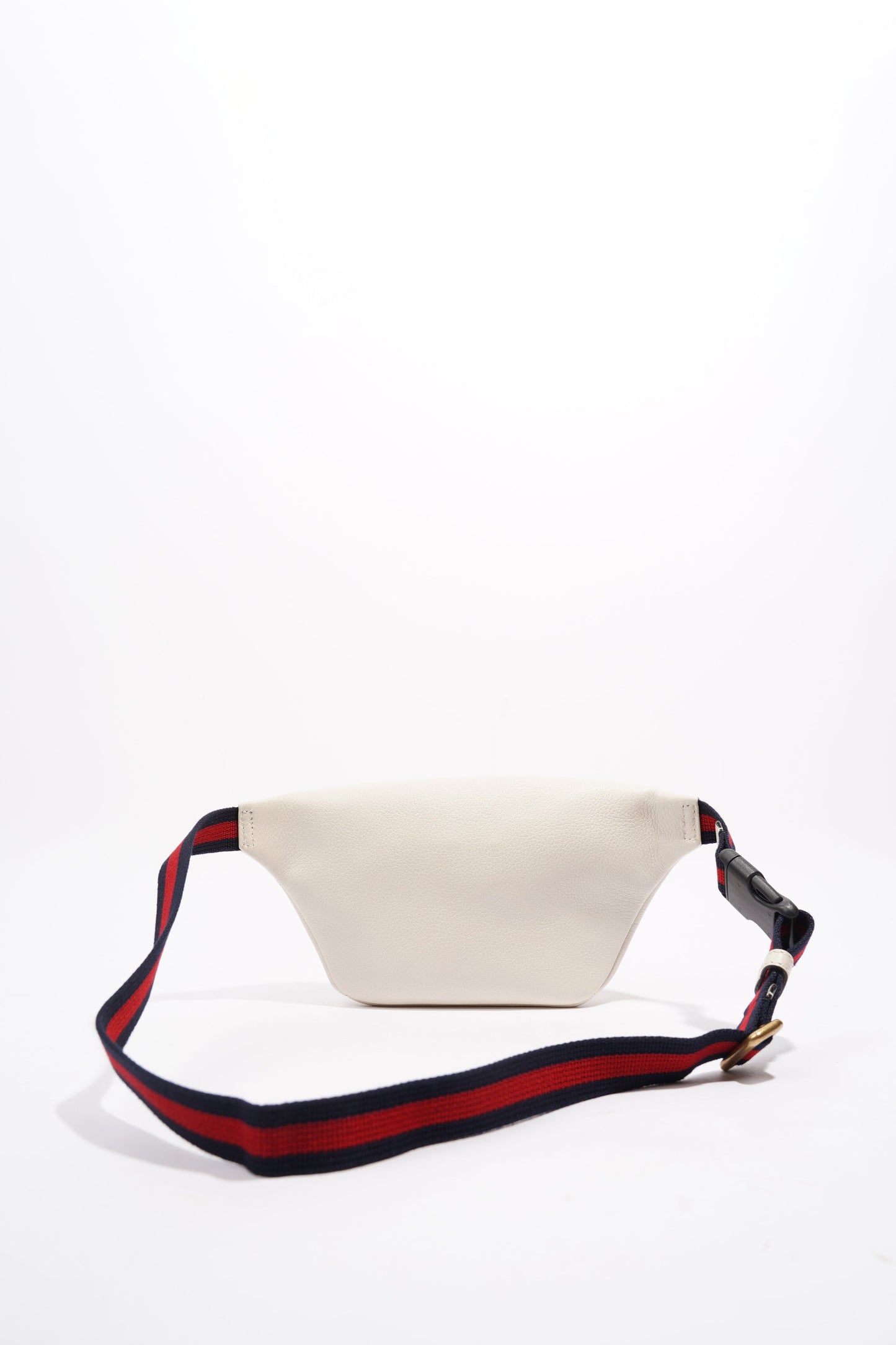 Gucci Mini Sling Bumbag Cream / Red / Navy Leather