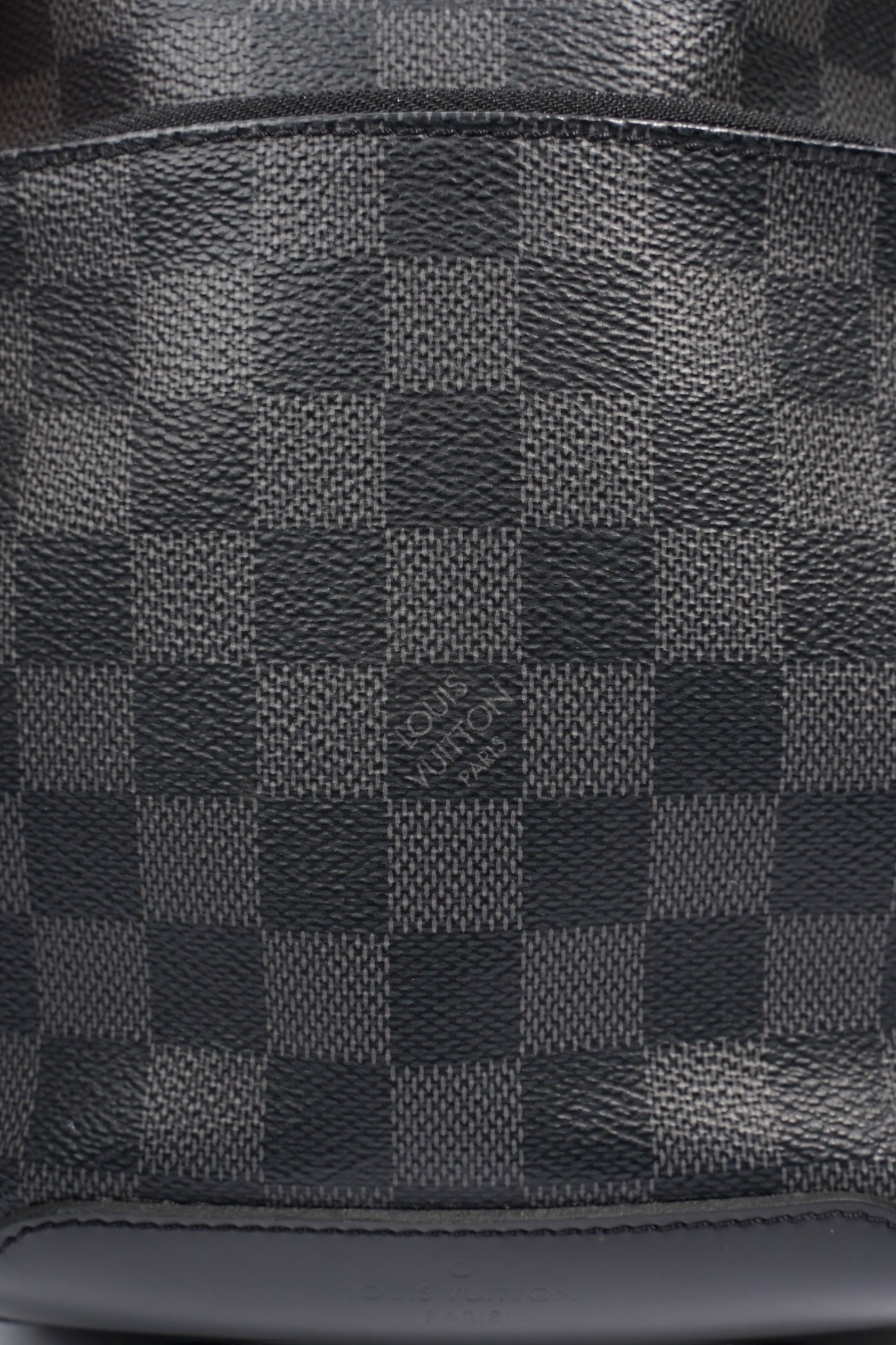 Louis Vuitton Avenue Sling Bag Damier Graphite / Black Coated Canvas