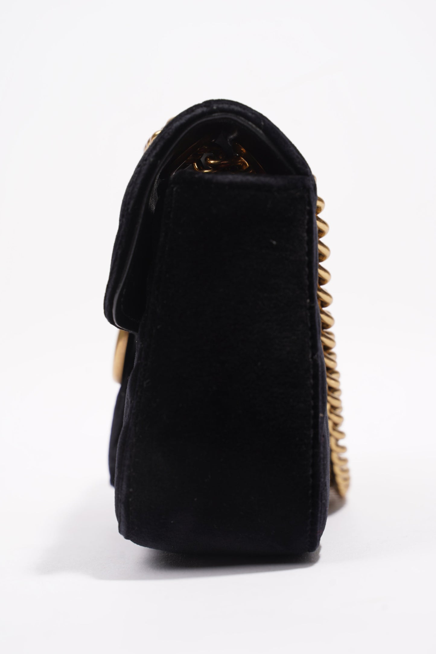 Gucci Marmont Black Velvet Mini