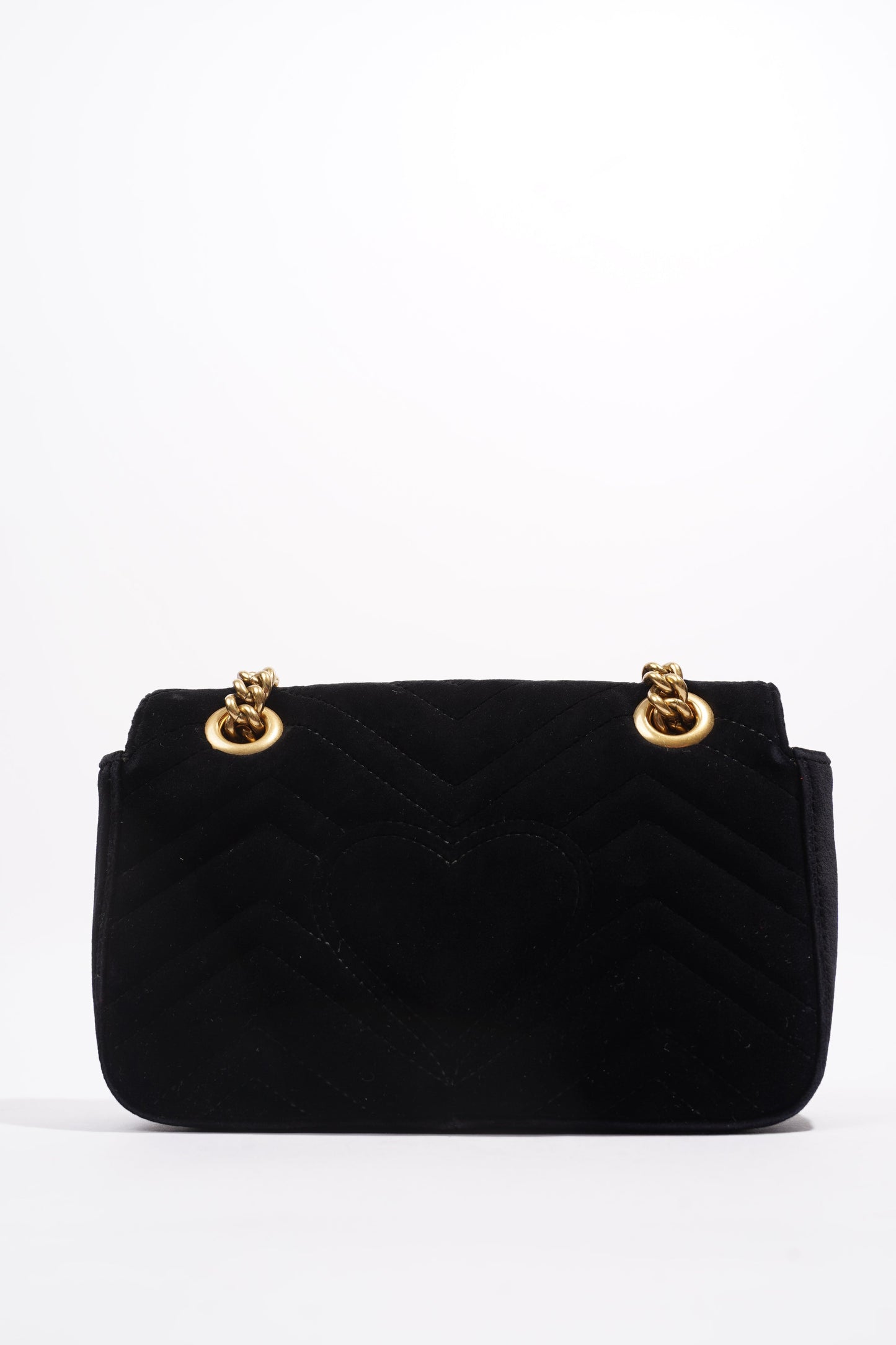 Gucci Marmont Black Velvet Mini