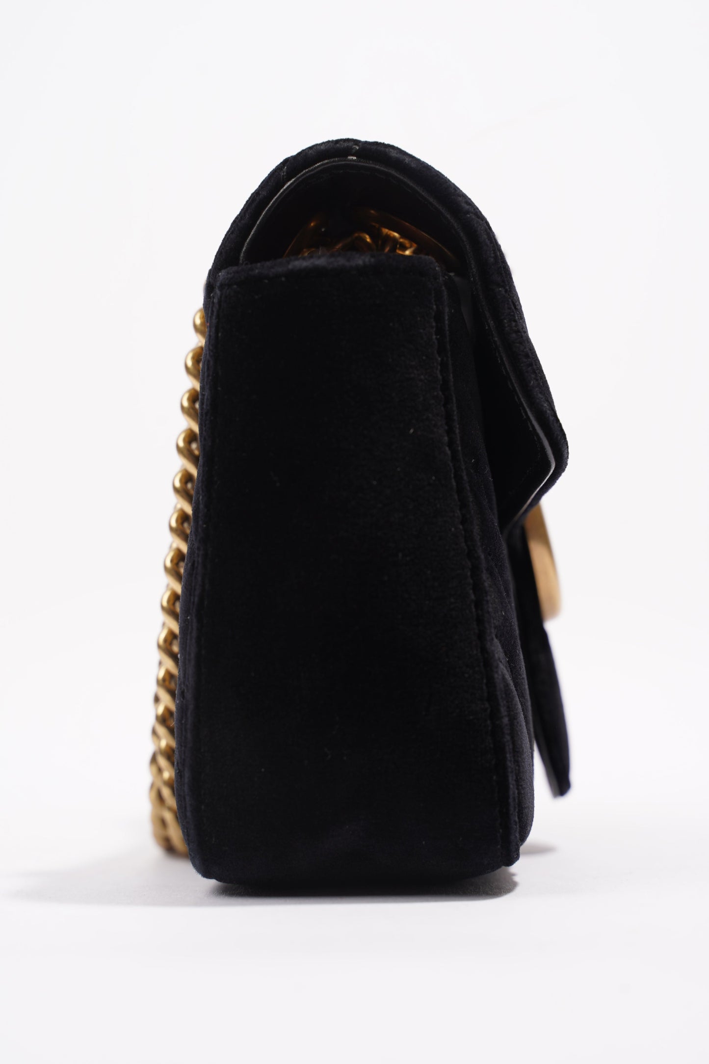 Gucci Marmont Black Velvet Mini