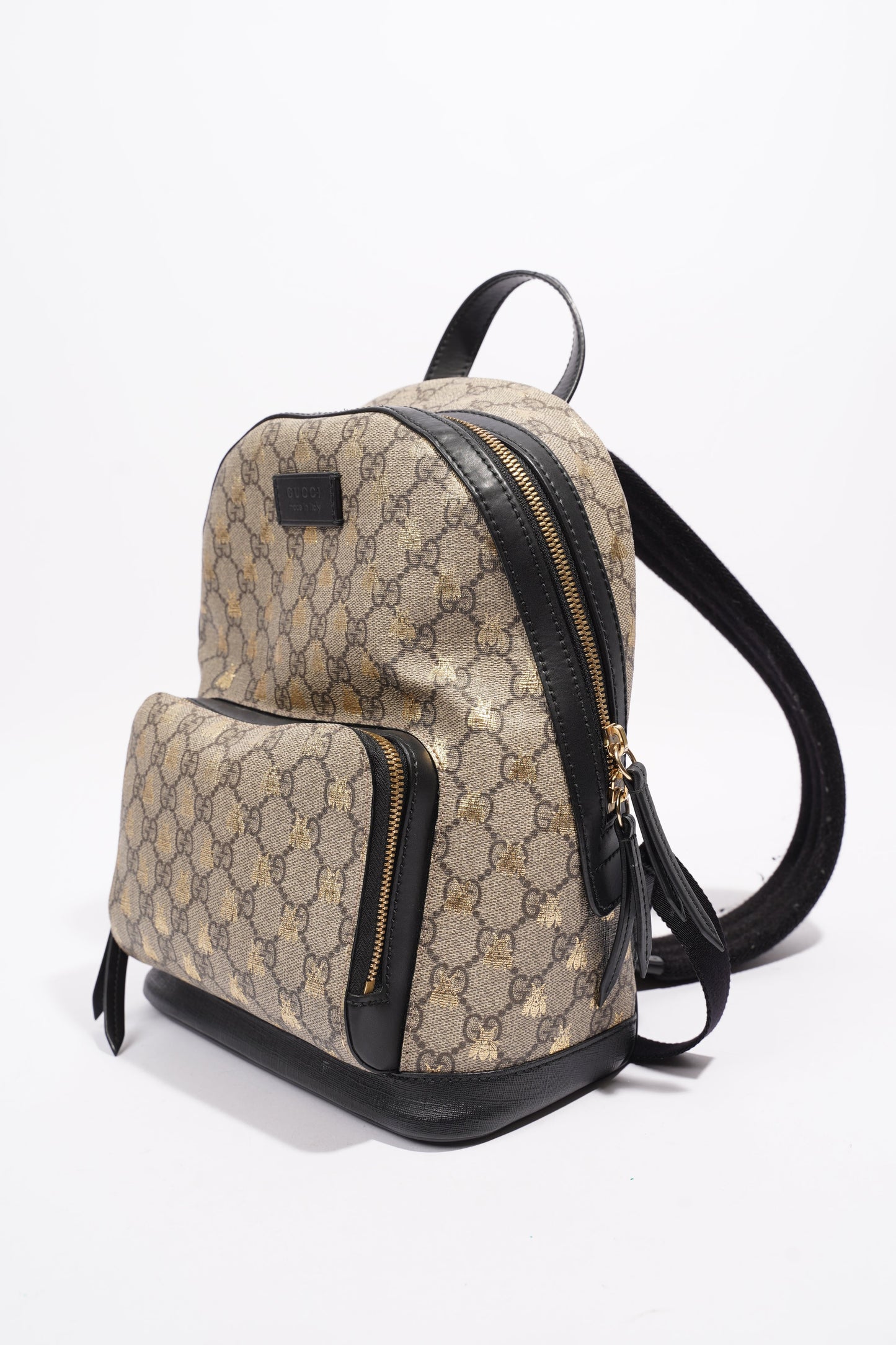 Gucci Bees Backpack Supreme Canvas Small