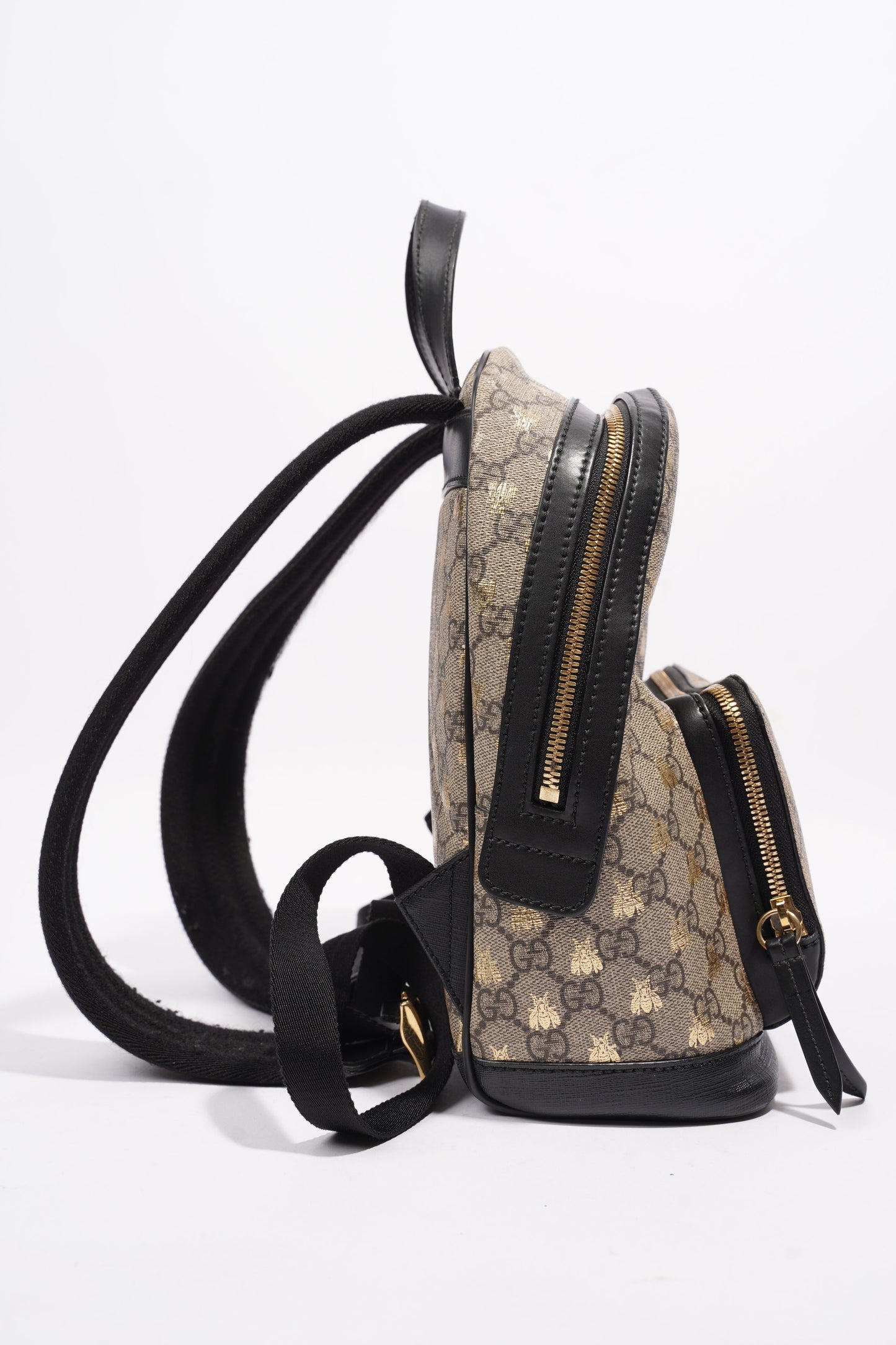 Gucci Bees Backpack Supreme Canvas Small