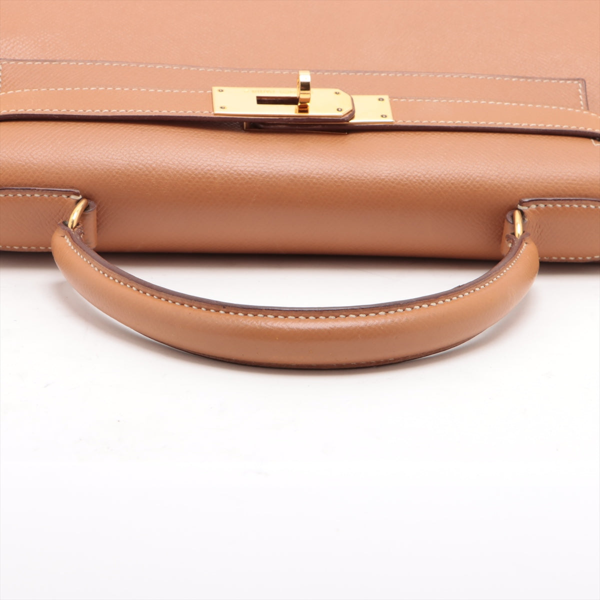 Hermes Kelly 28 Courchevel R Circle Stamp
