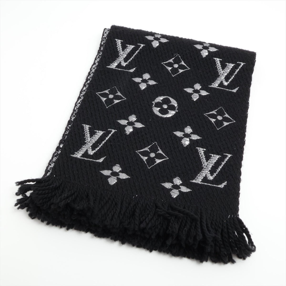 Louis Vuitton Eshal Progomania Black Scarf