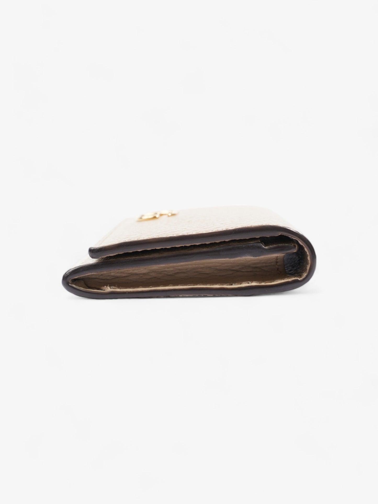 Gucci GG Marmont Wallet Beige Leather
