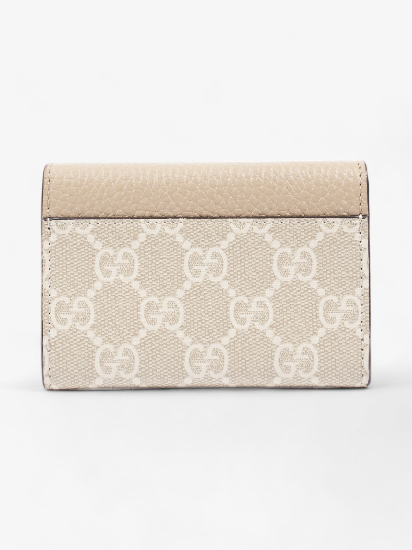 Gucci GG Marmont Wallet Beige Leather