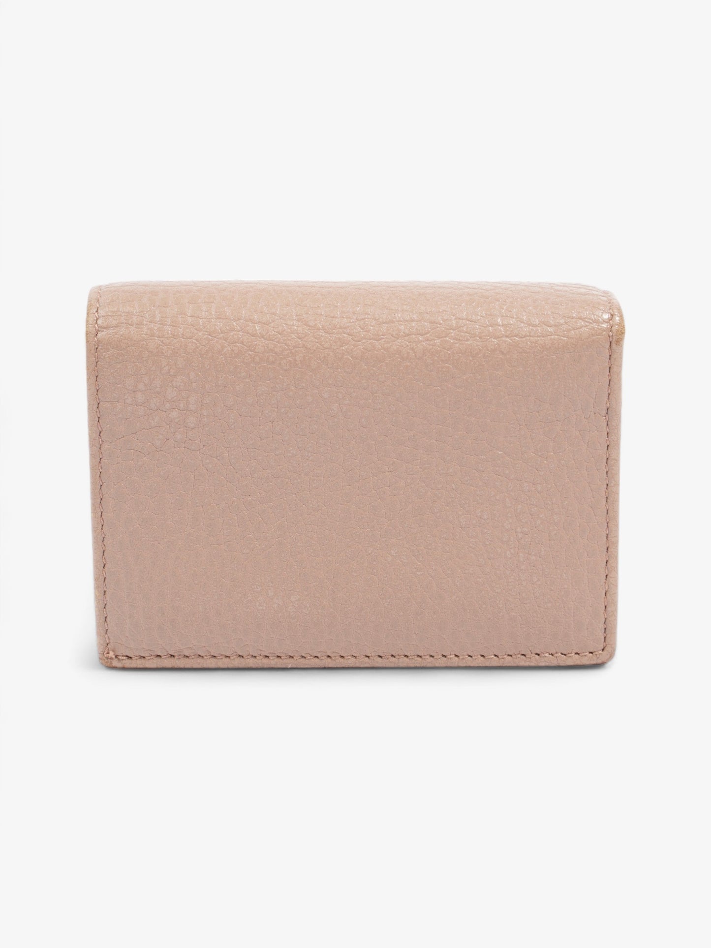 Gucci GG Marmont Wallet Beige Leather