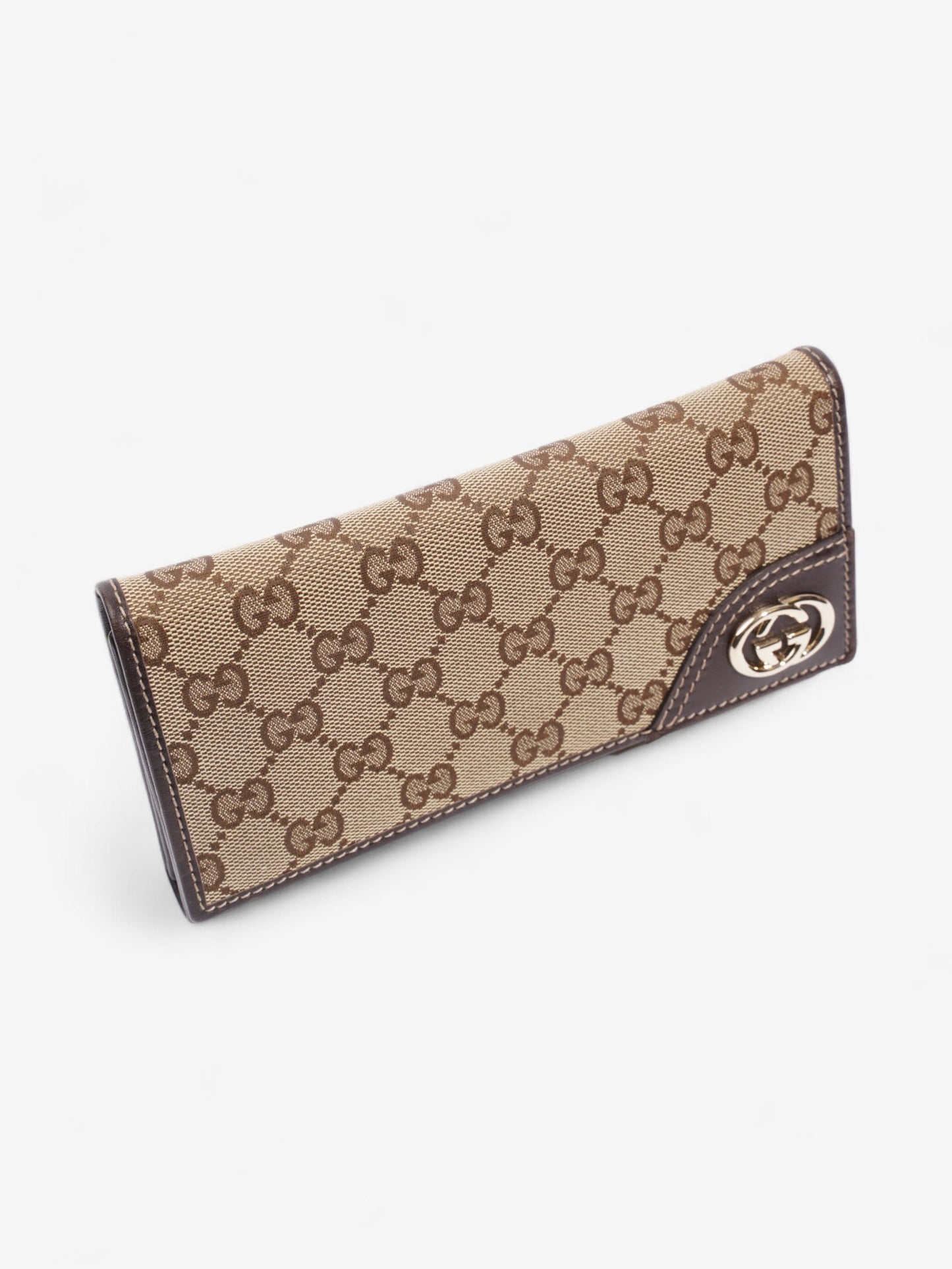 Gucci Interlocking G Wallet GG Supreme Canvas
