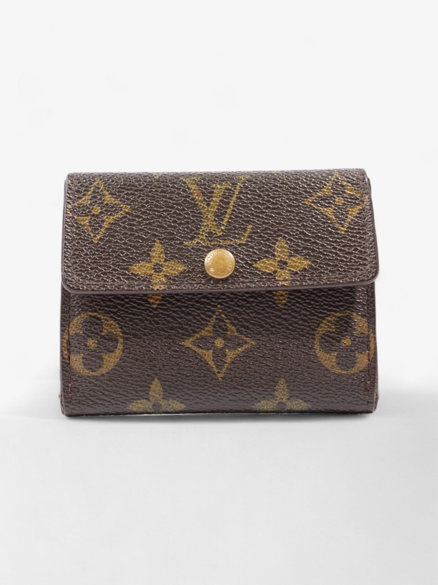 Louis Vuitton Fold Over Wallet Monogram Coated Canvas