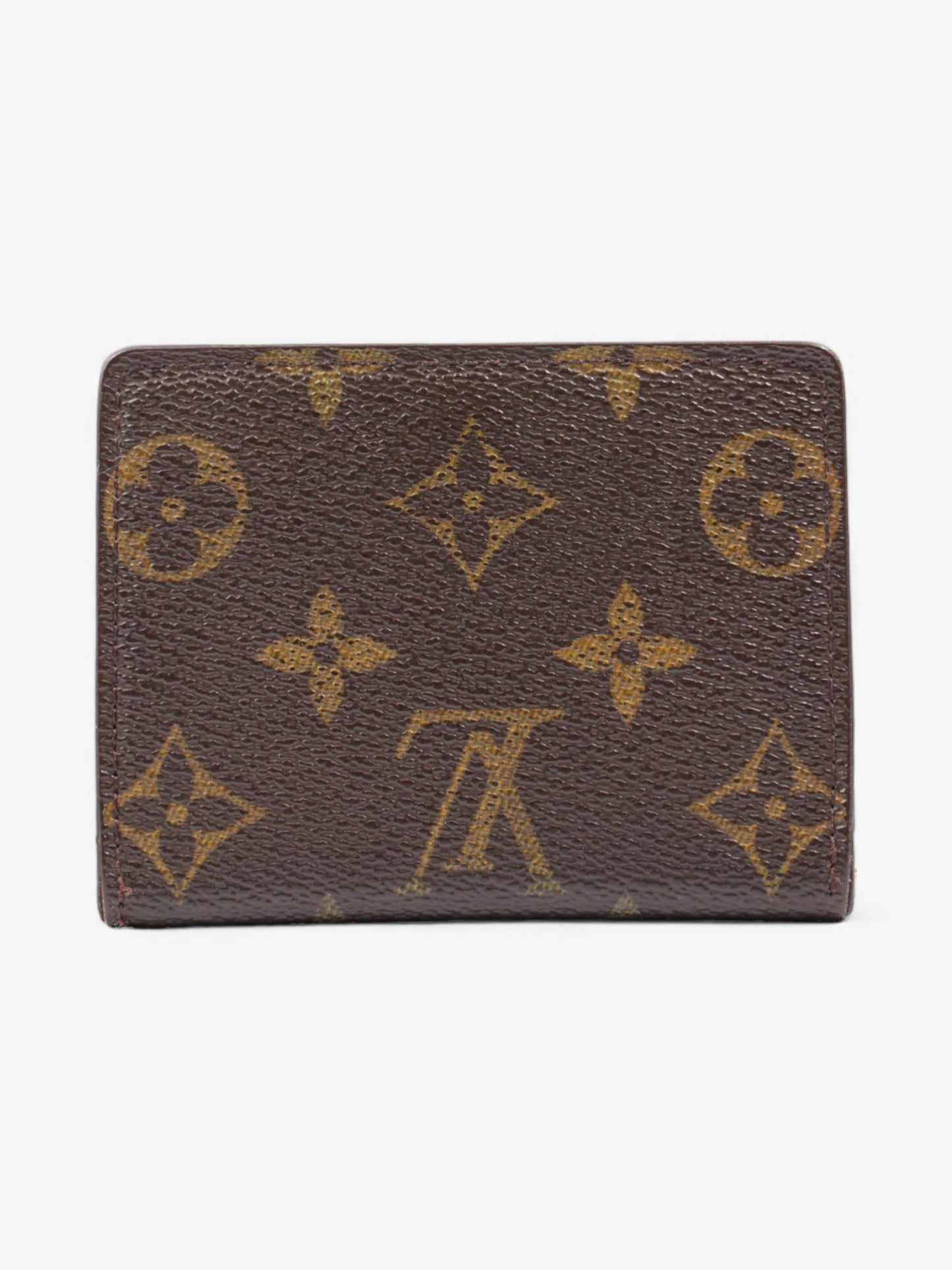 Louis Vuitton Fold Over Wallet Monogram Coated Canvas