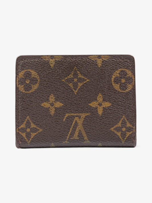 Louis Vuitton Fold Over Wallet Monogram Coated Canvas