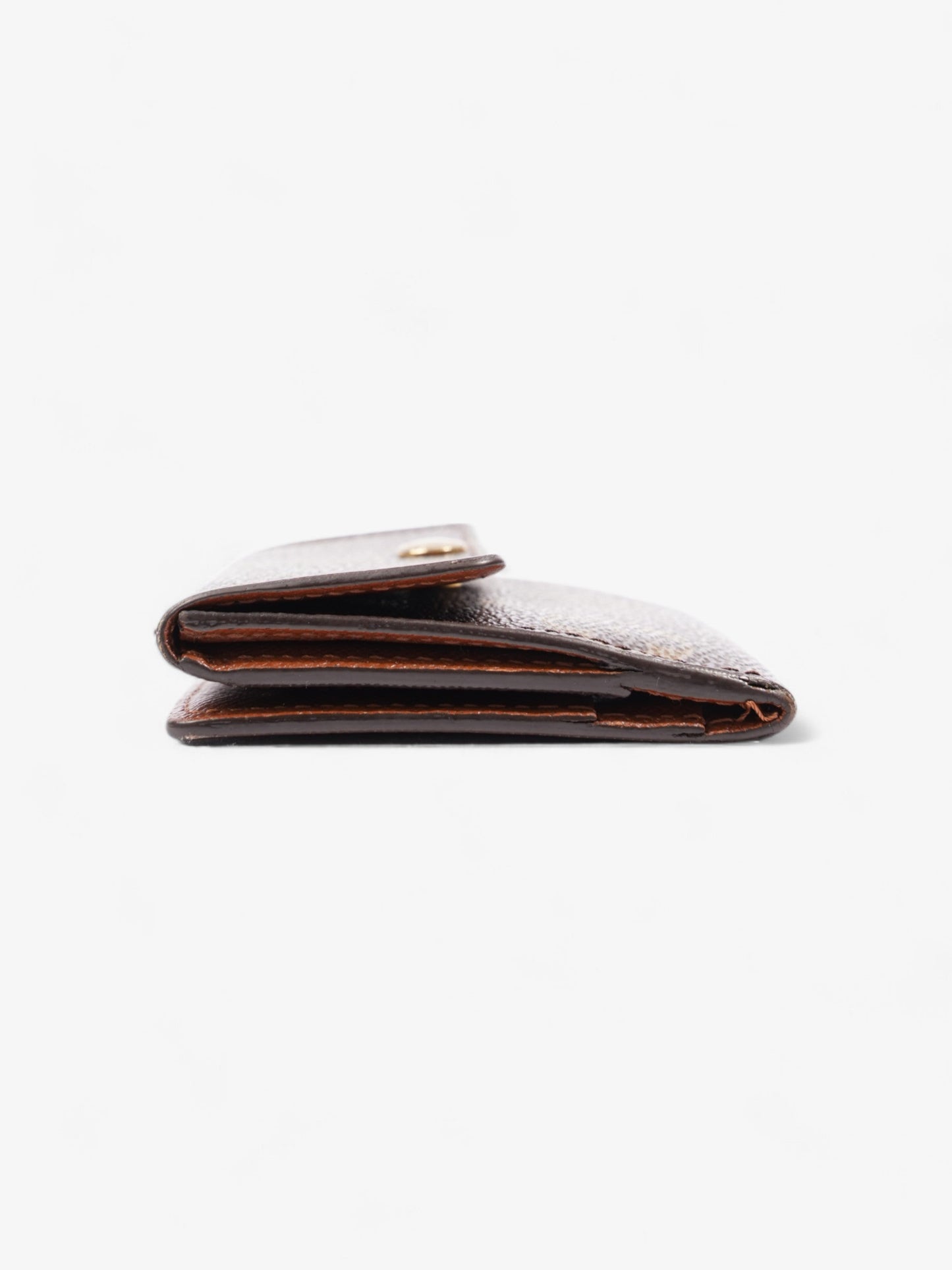 Louis Vuitton Fold Over Wallet Monogram Coated Canvas