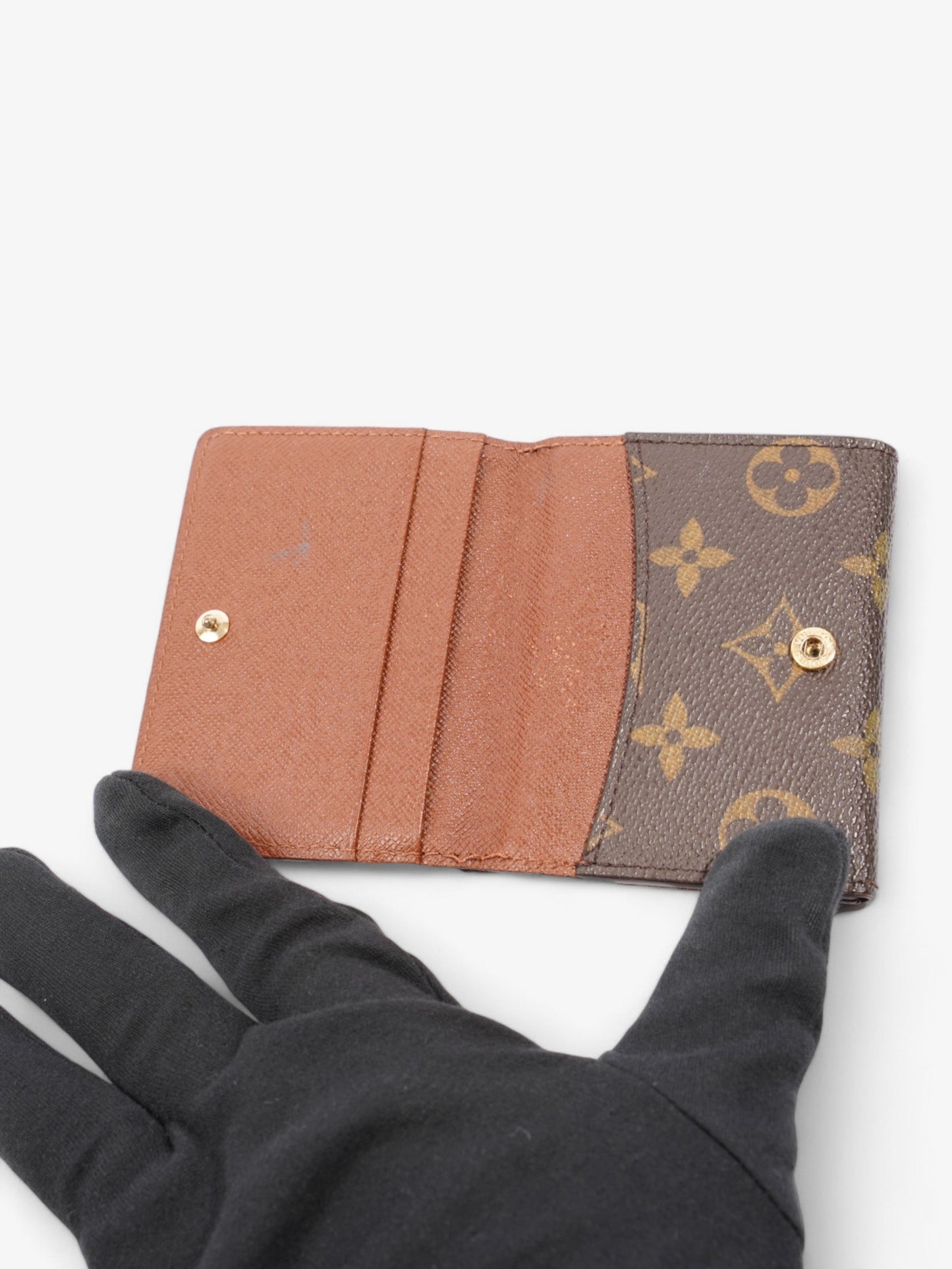 Louis Vuitton Fold Over Wallet Monogram Coated Canvas