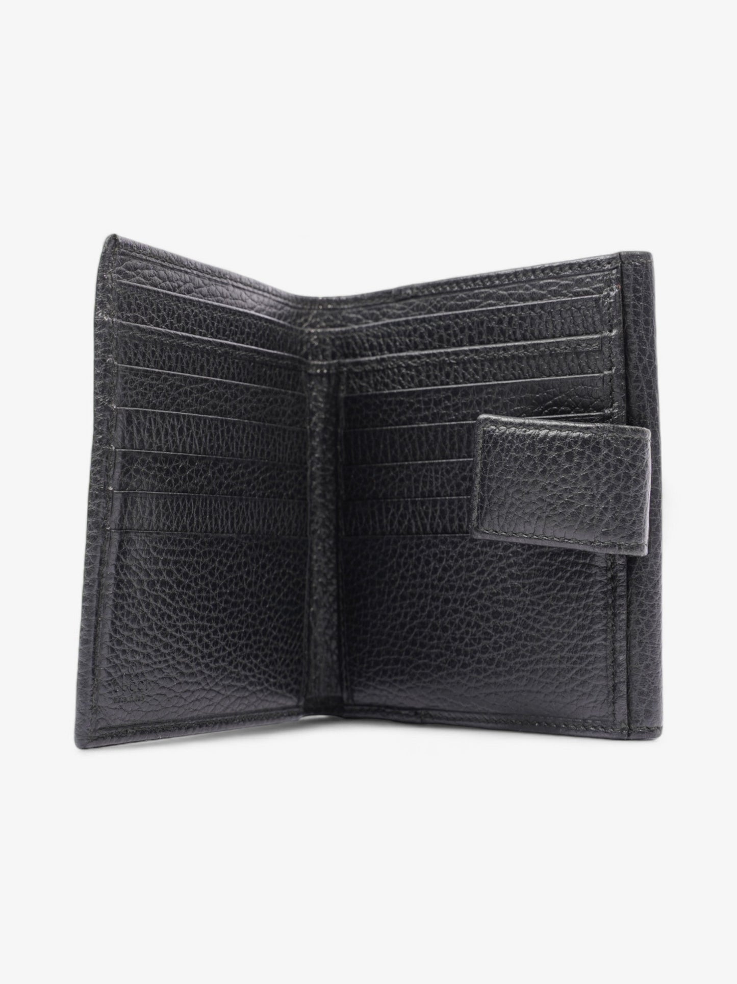 Gucci GG Marmont Compact Wallet Black Leather