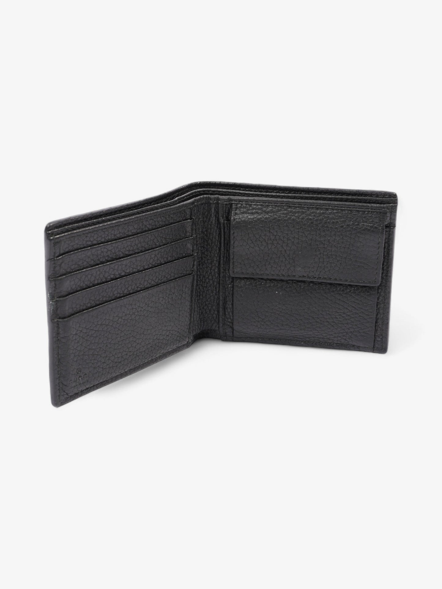 Gucci Billfold Wallet Black Leather