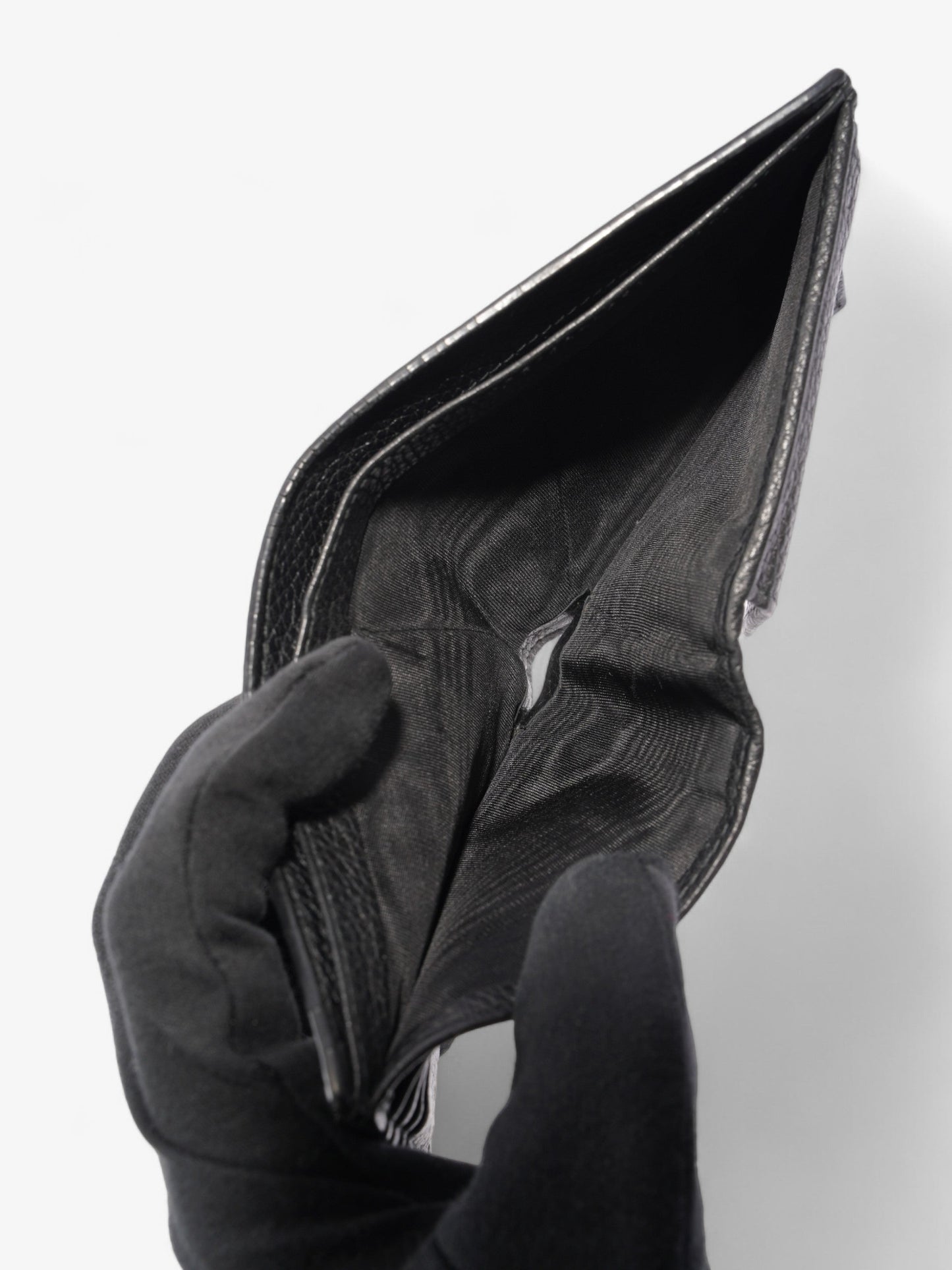 Gucci Billfold Wallet Black Leather