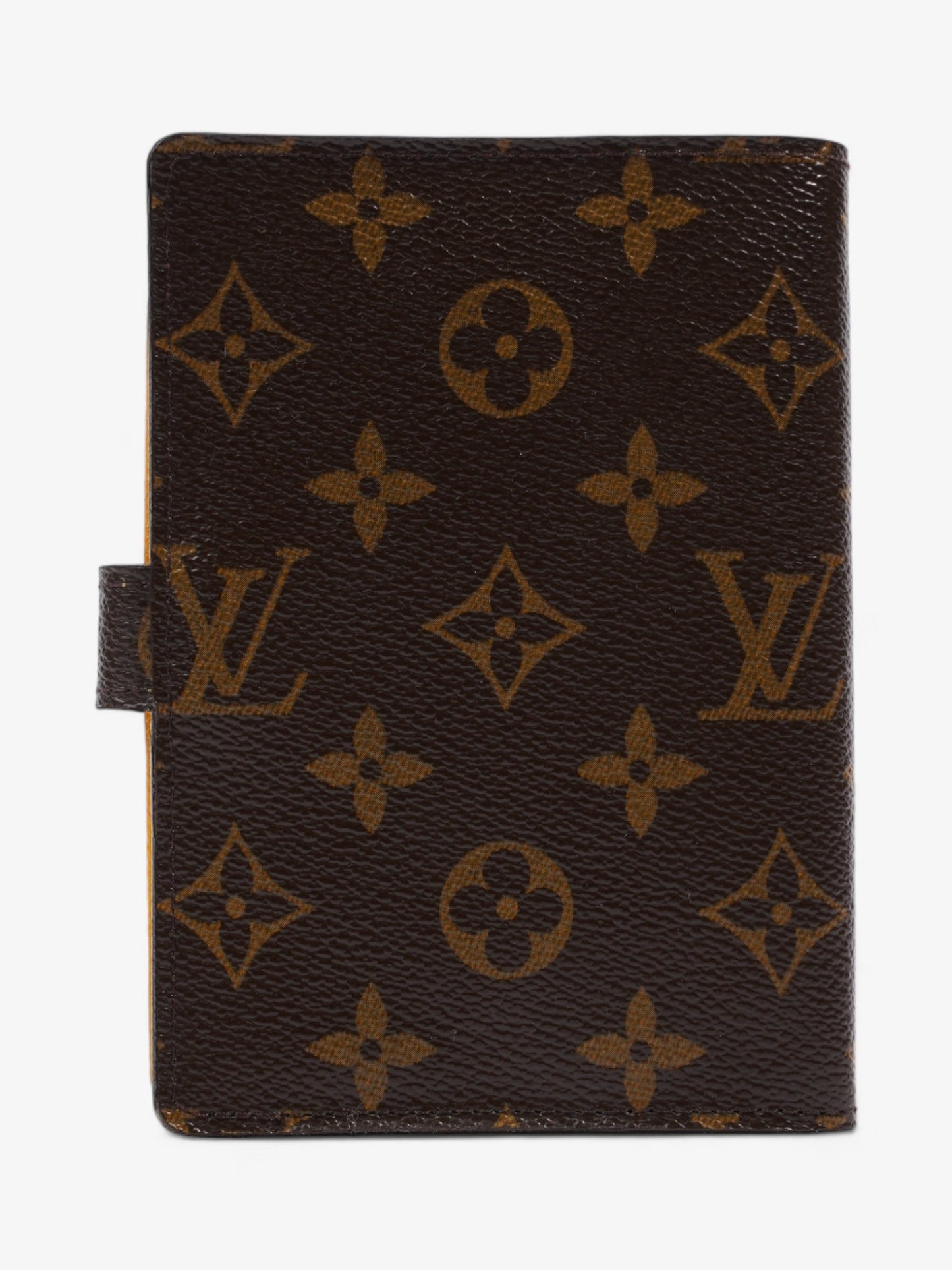 Louis Vuitton Animation Groom Agenda Monogram / Yellow / White Coated Canvas