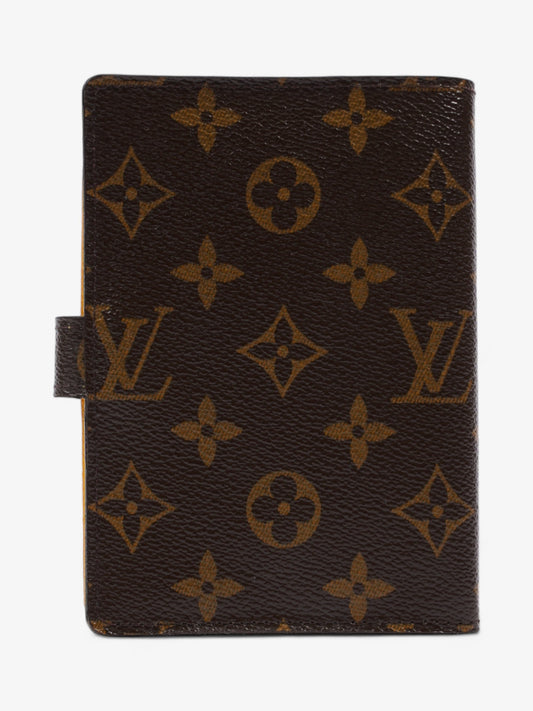 Louis Vuitton Animation Groom Agenda Monogram / Yellow / White Coated Canvas