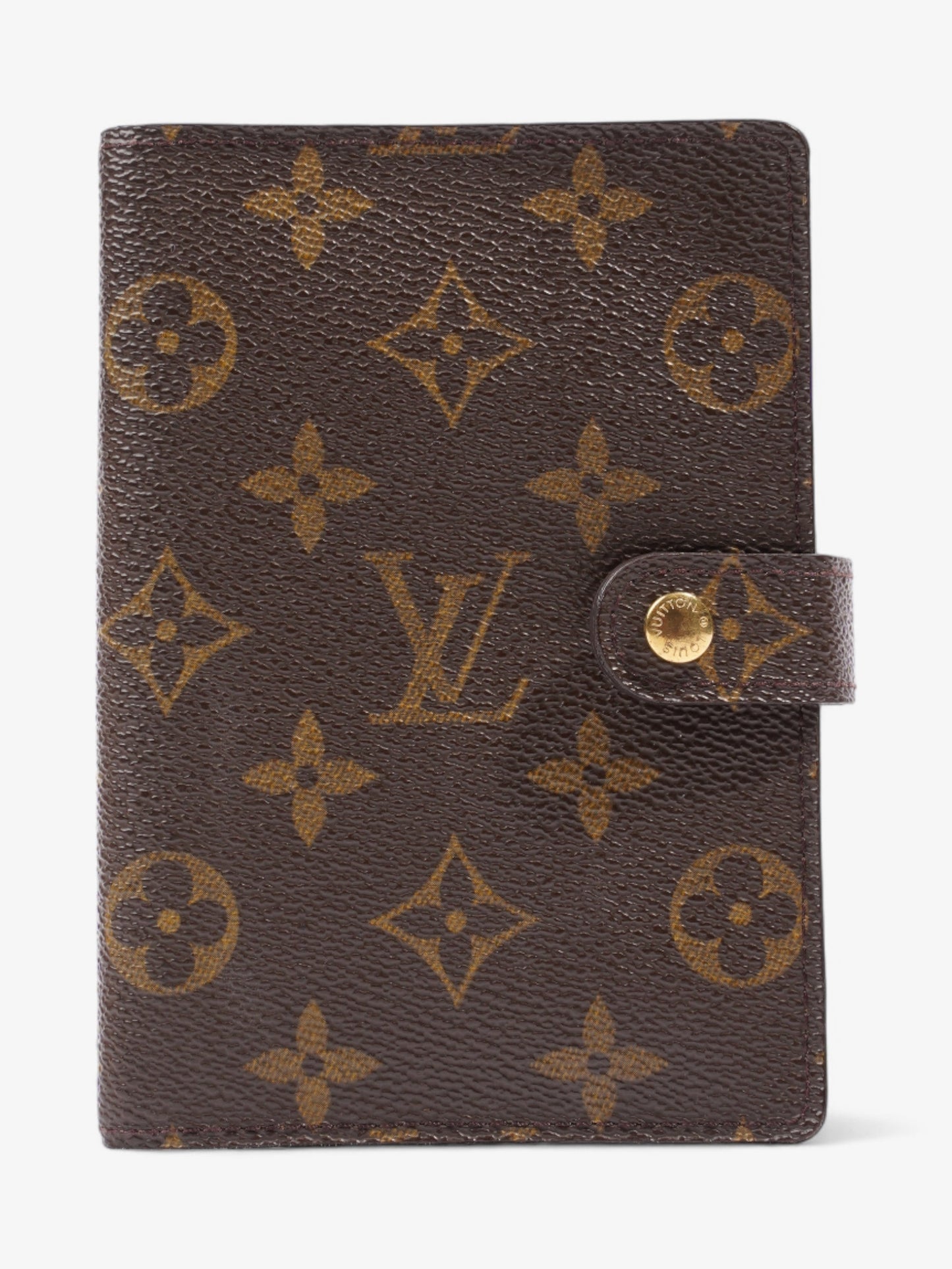 Louis Vuitton Agenda Monogram Coated Canvas Small