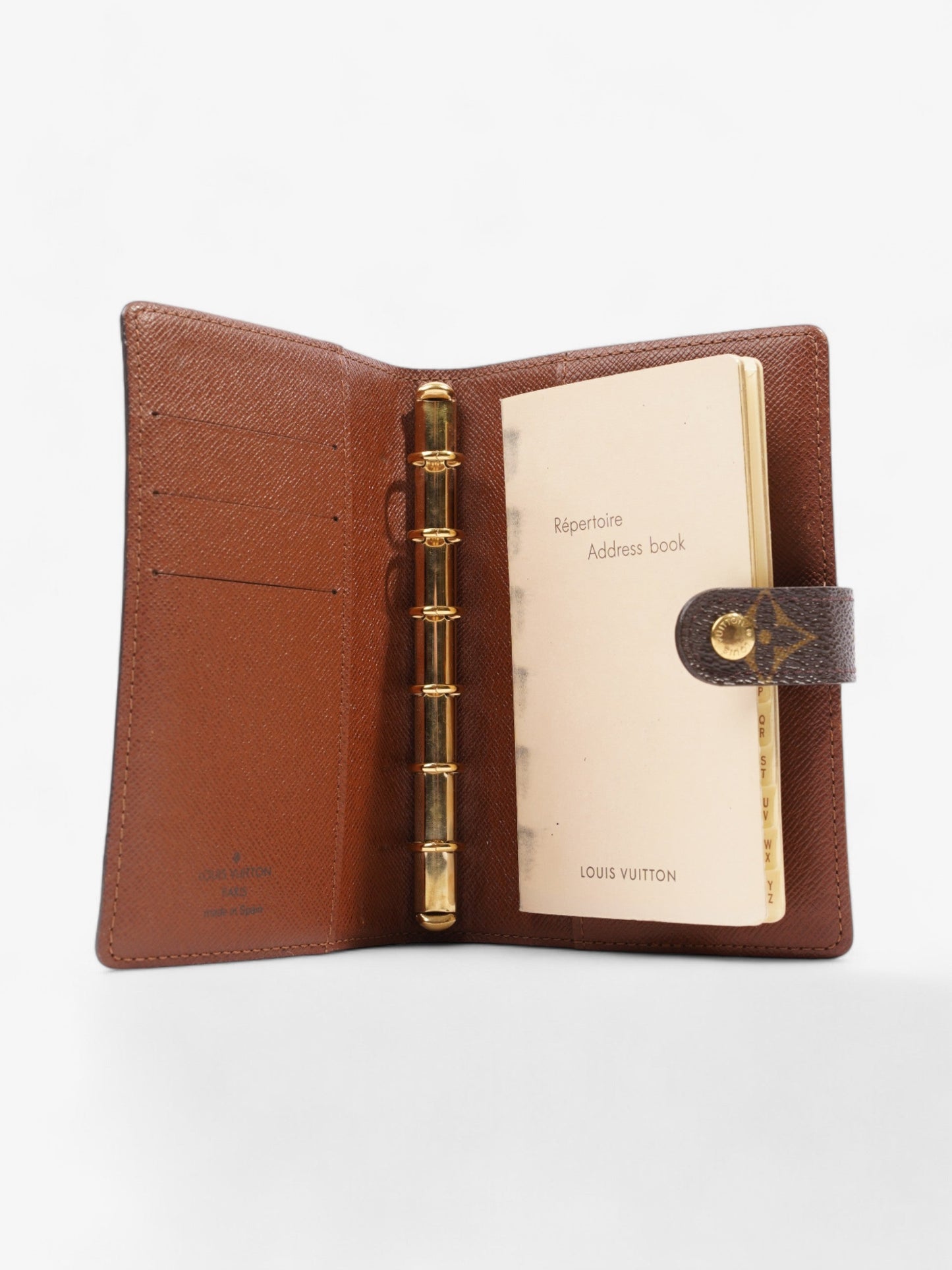 Louis Vuitton Agenda Monogram Coated Canvas Small