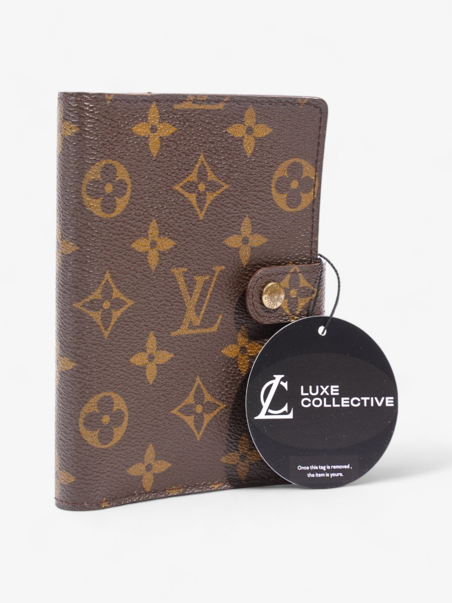 Louis Vuitton Agenda Monogram Coated Canvas Small