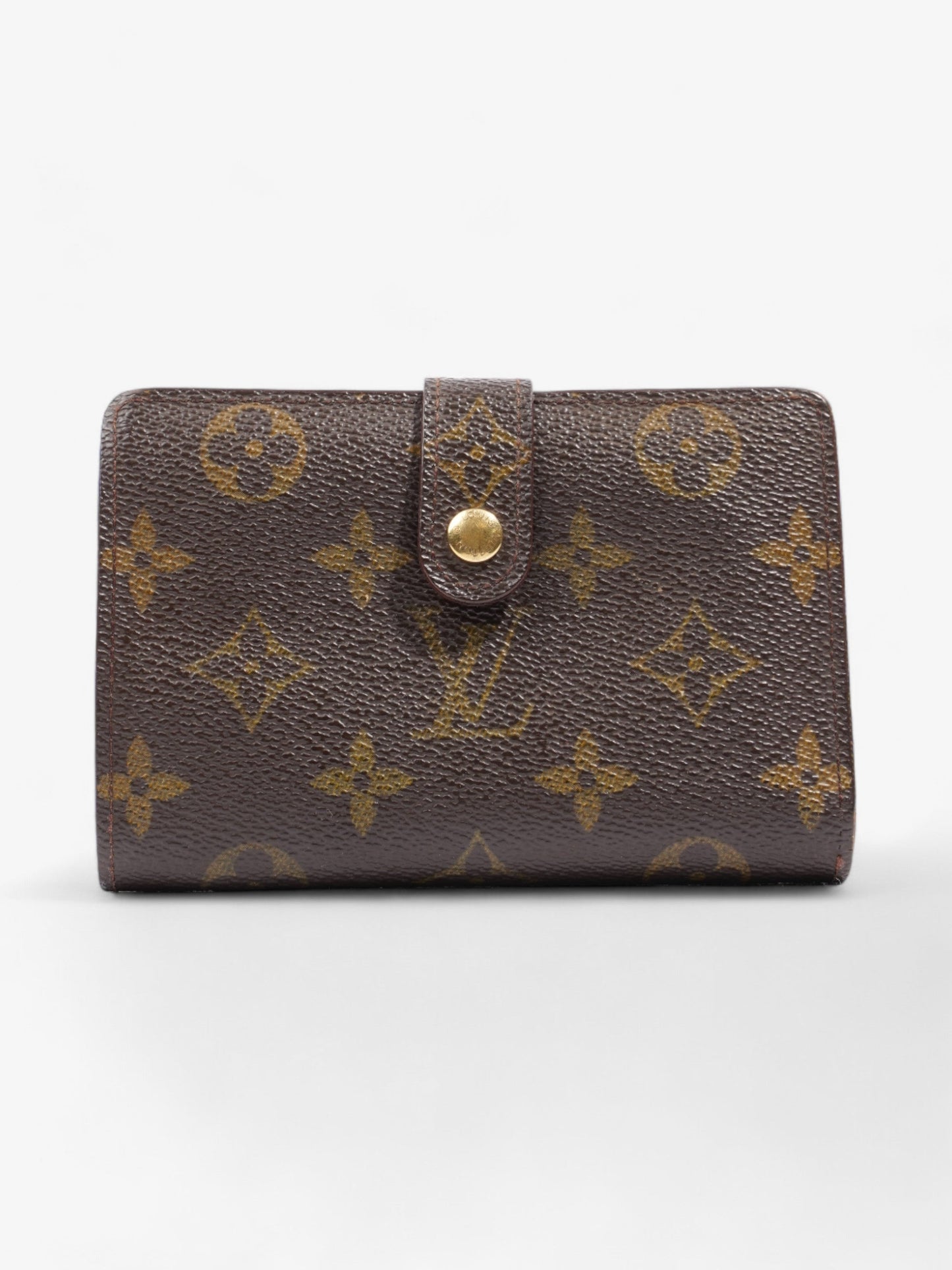 Louis Vuitton Compact Wallet Monogram Coated Canvas