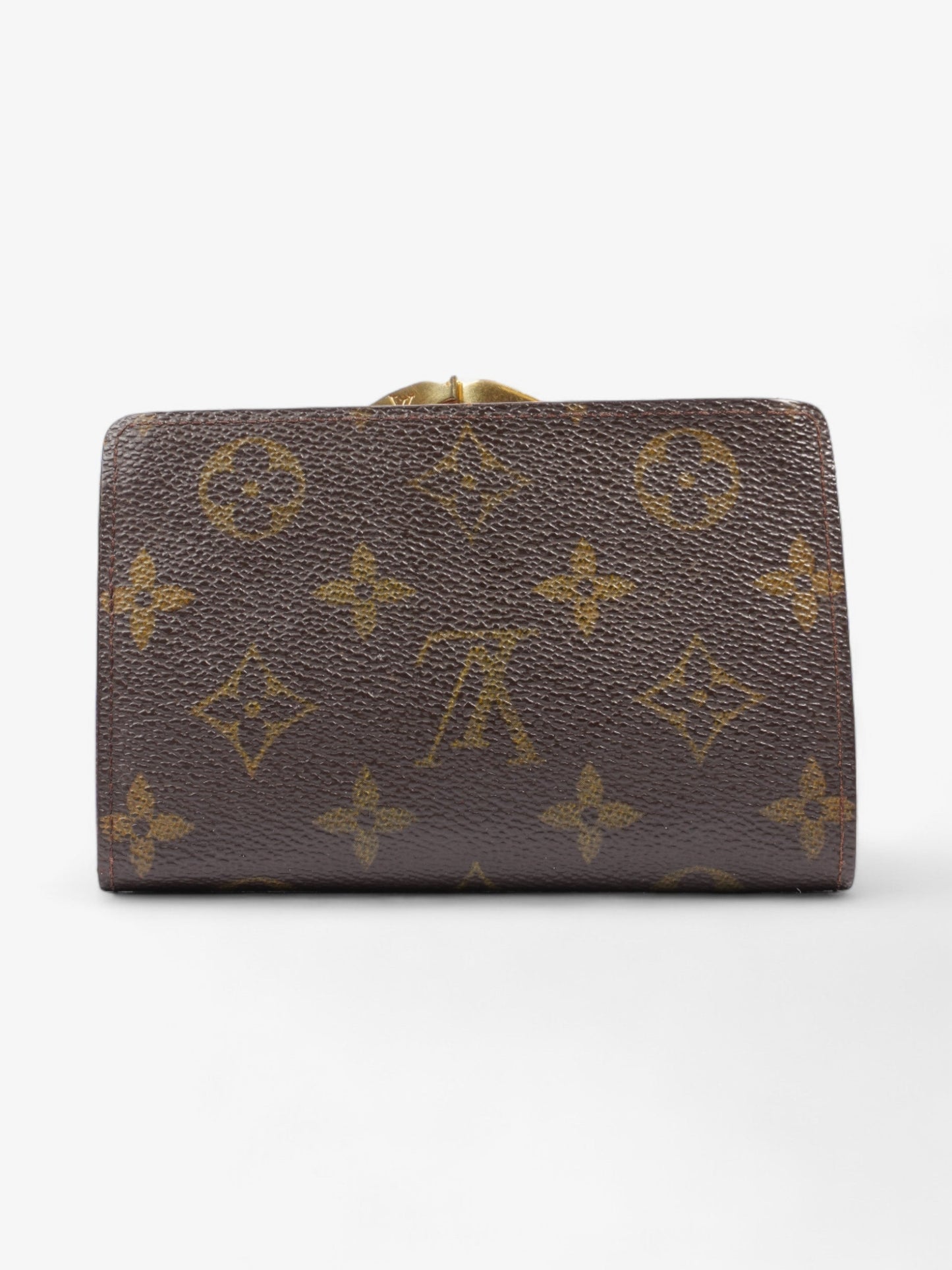 Louis Vuitton Compact Wallet Monogram Coated Canvas