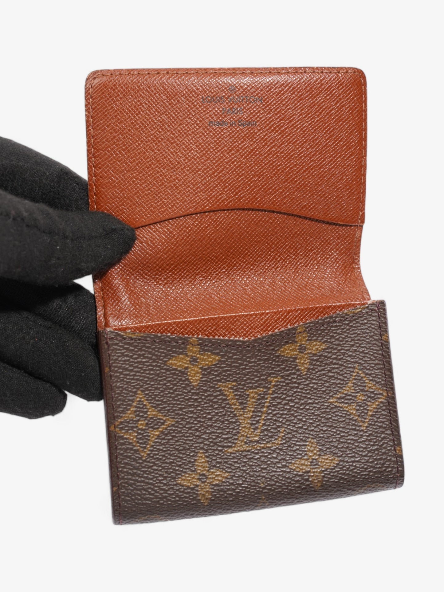 Louis Vuitton Carte De Visite Monogram Coated Canvas
