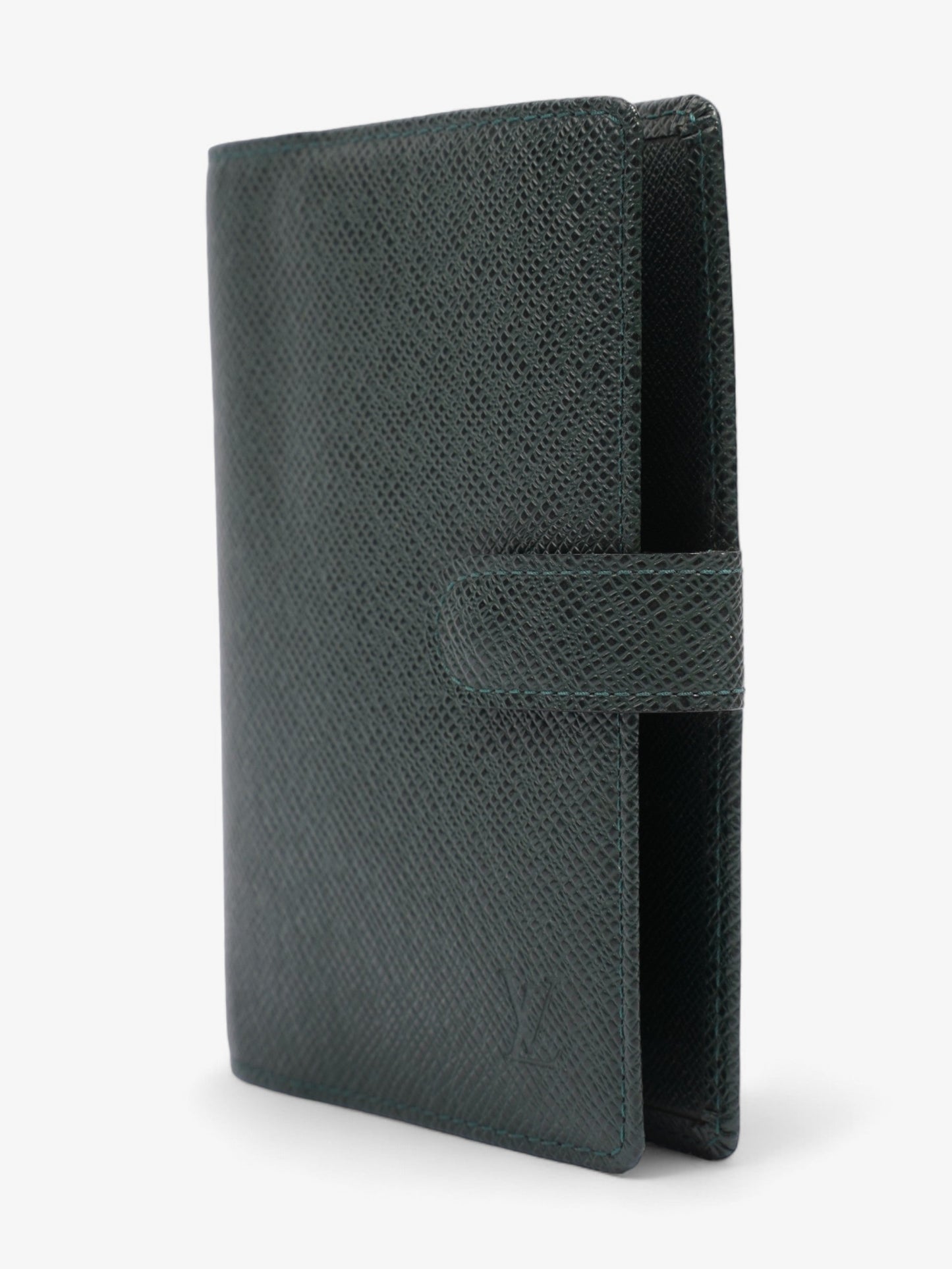 Louis Vuitton Agenda Cover Green Coated Canvas PM