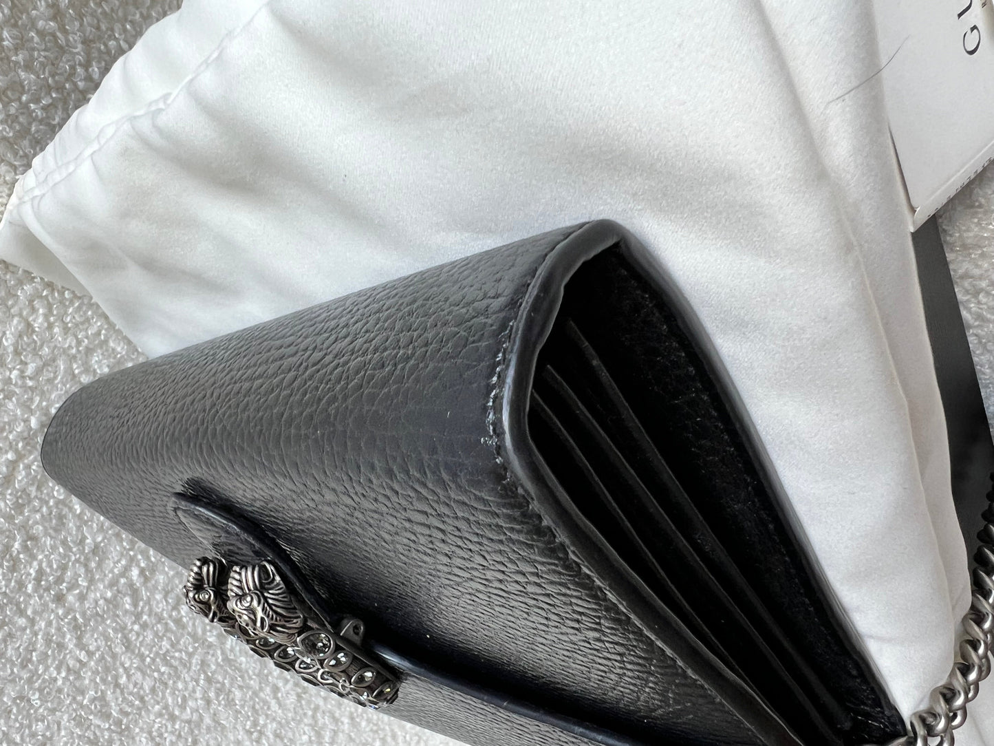 Gucci Dionysus Black Mini Chain Bag (RRP £1340)