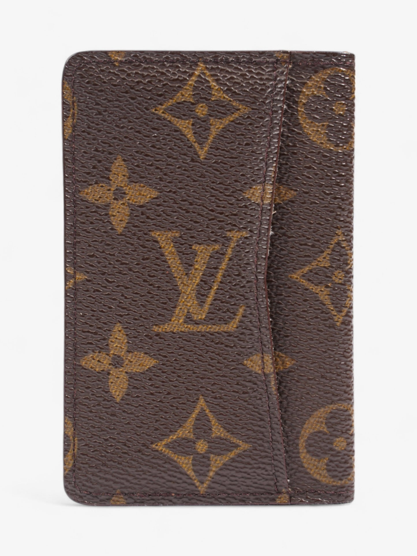 Louis Vuitton Card Case Monogram Coated Canvas