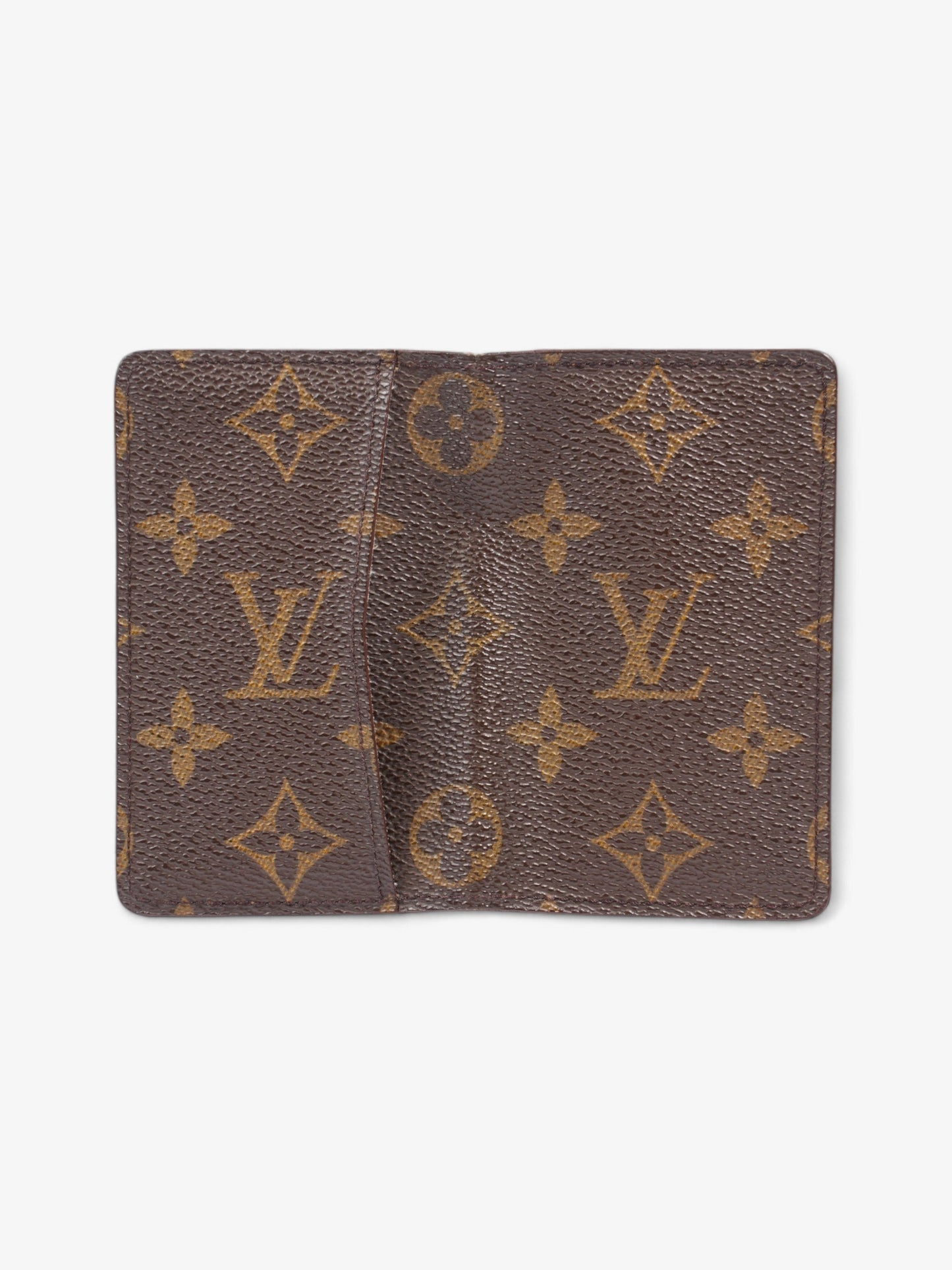 Louis Vuitton Card Case Monogram Coated Canvas