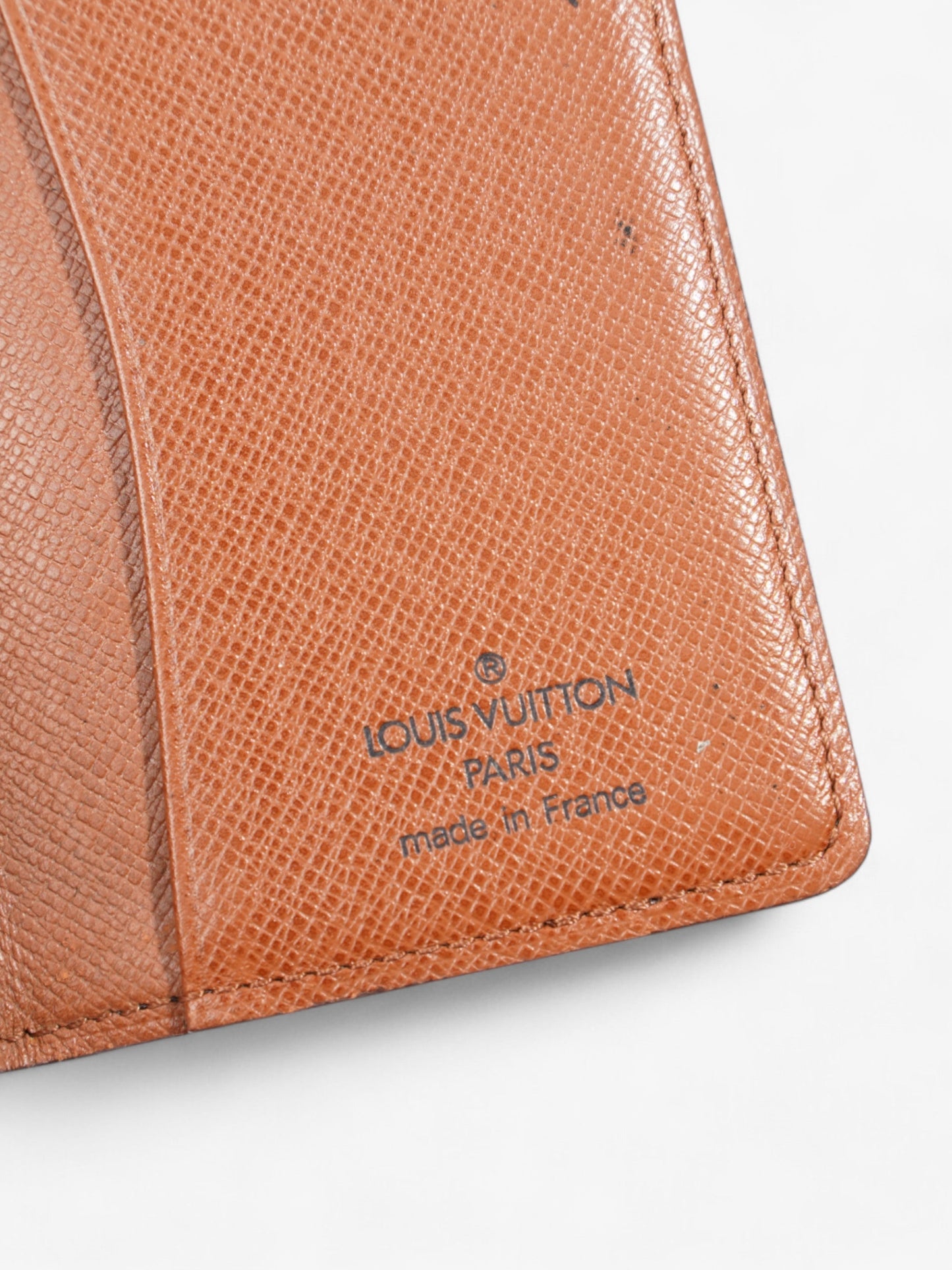 Louis Vuitton Card Case Monogram Coated Canvas