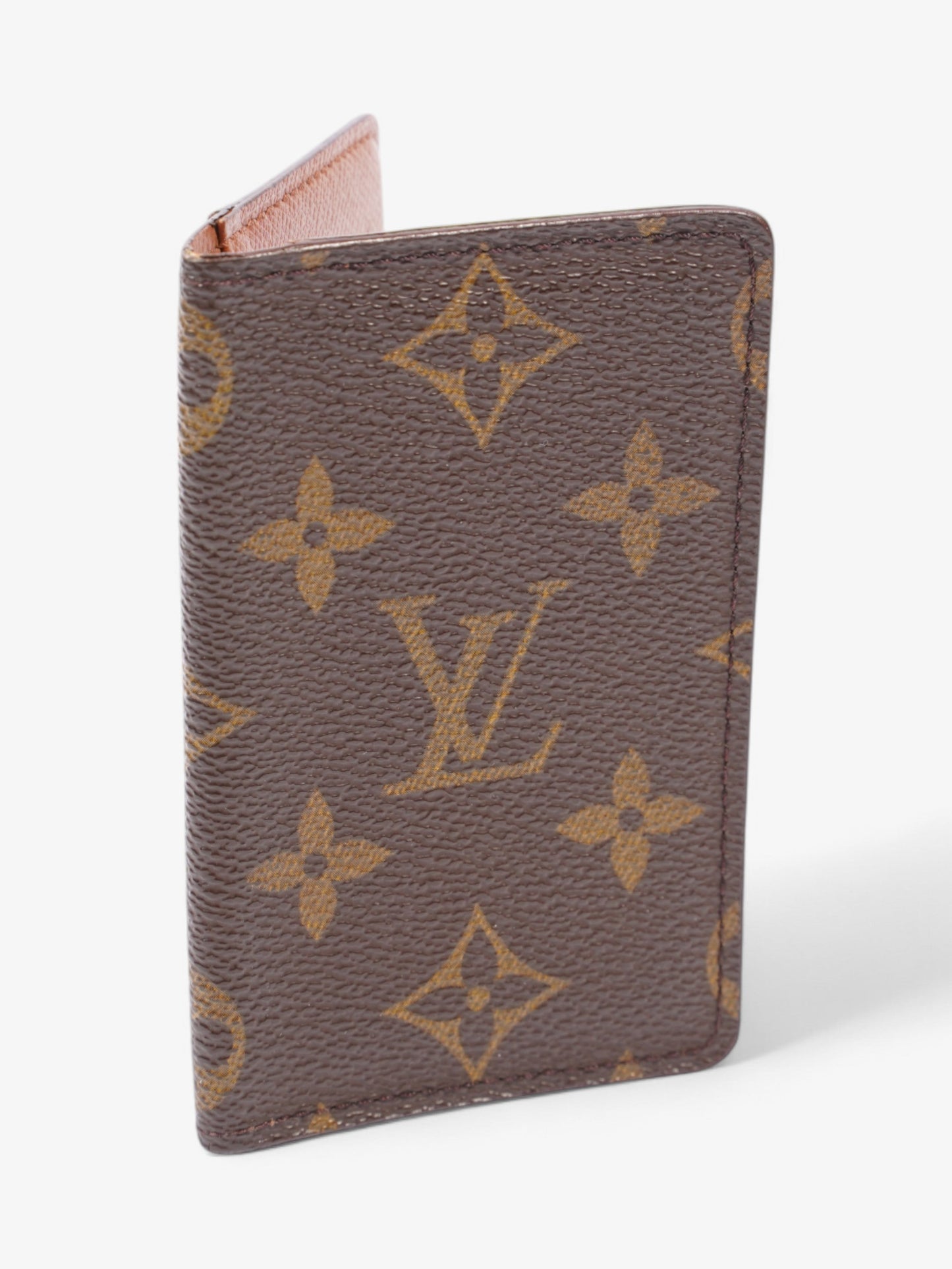 Louis Vuitton Card Case Monogram Coated Canvas