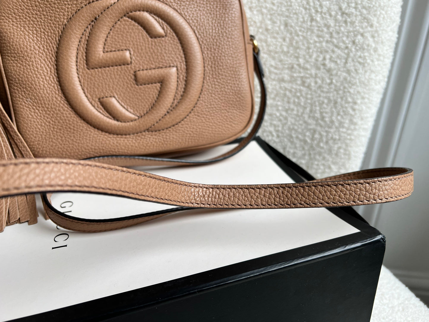 Gucci Rose Beige Soho Disco (RRP £1050)