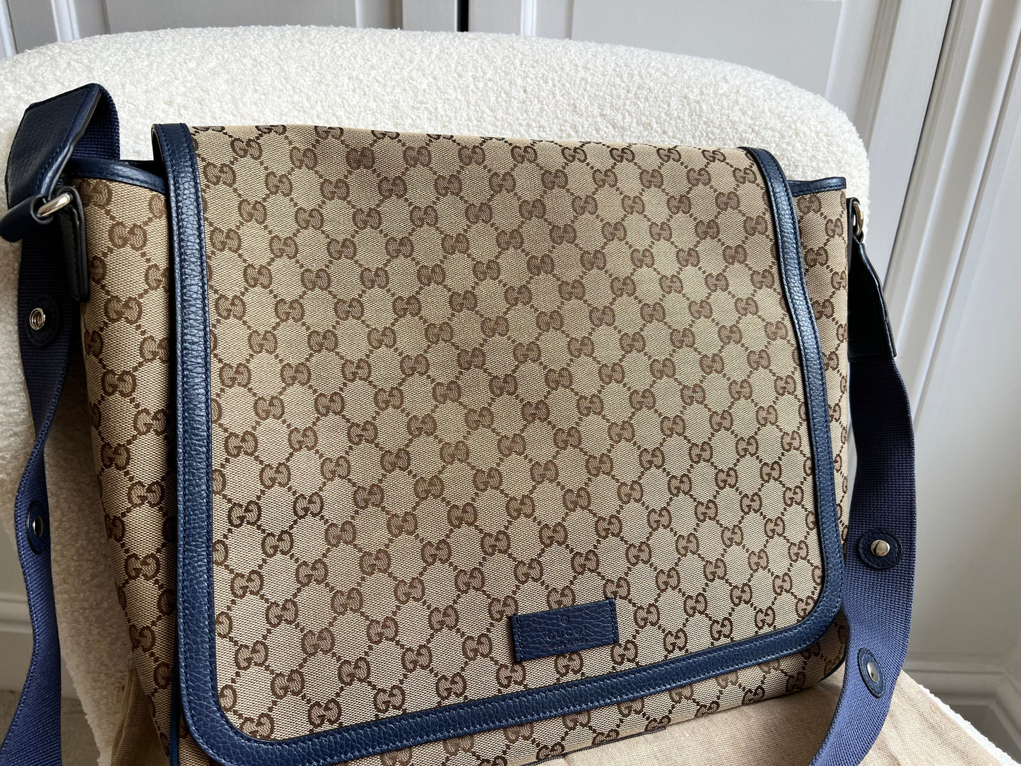Gucci GG Canvas Baby Changing Bag